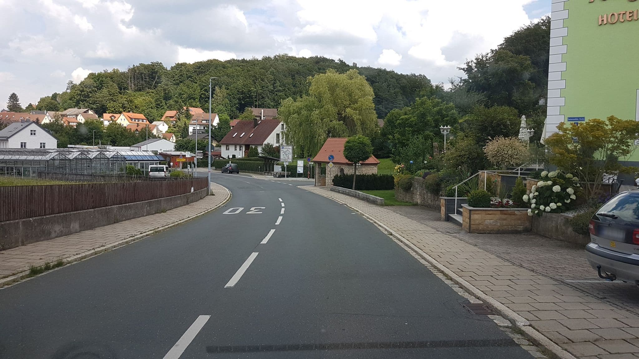 Street view near Hotel Regina, Gößweinstein — © r66 (CC BY-SA · Mapillary)