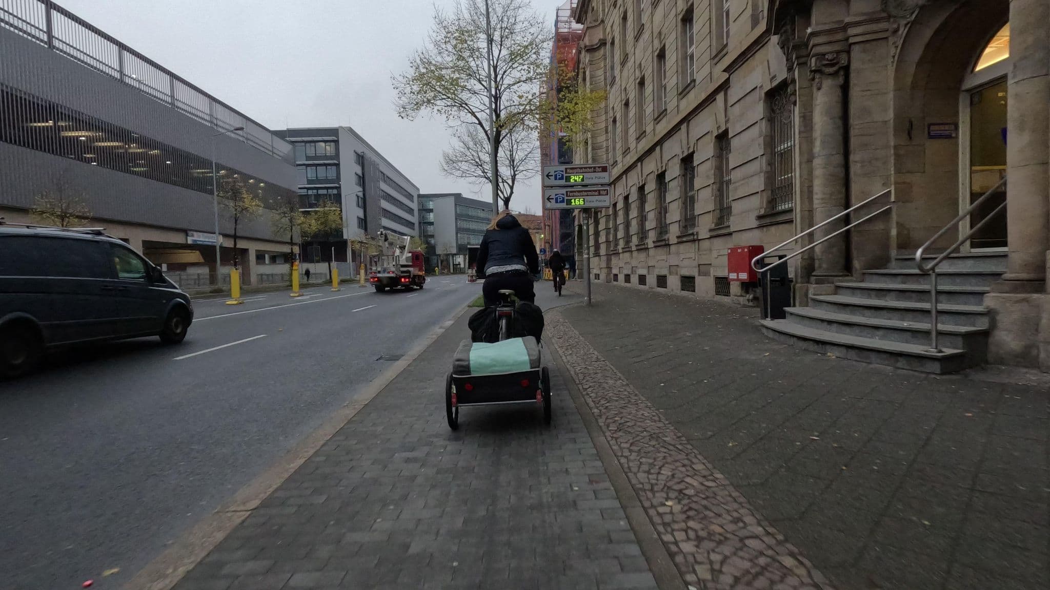 Street view near a&o Hostel Leipzig Hauptbahnhof, Leipzig — © kopra (CC BY-SA · Mapillary)