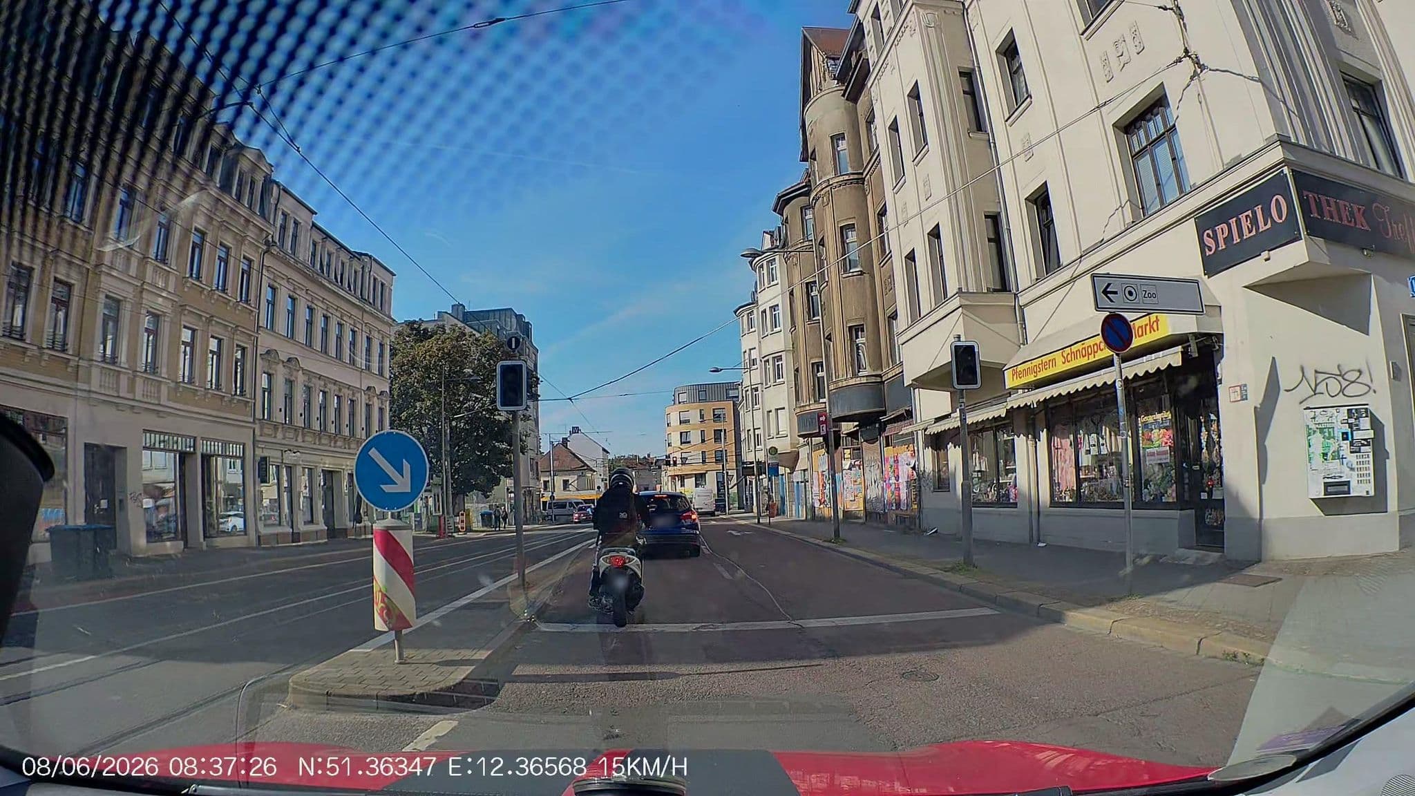Street view near Marcel-Apartments, Gohlis — © AR88 (CC BY-SA · Mapillary)