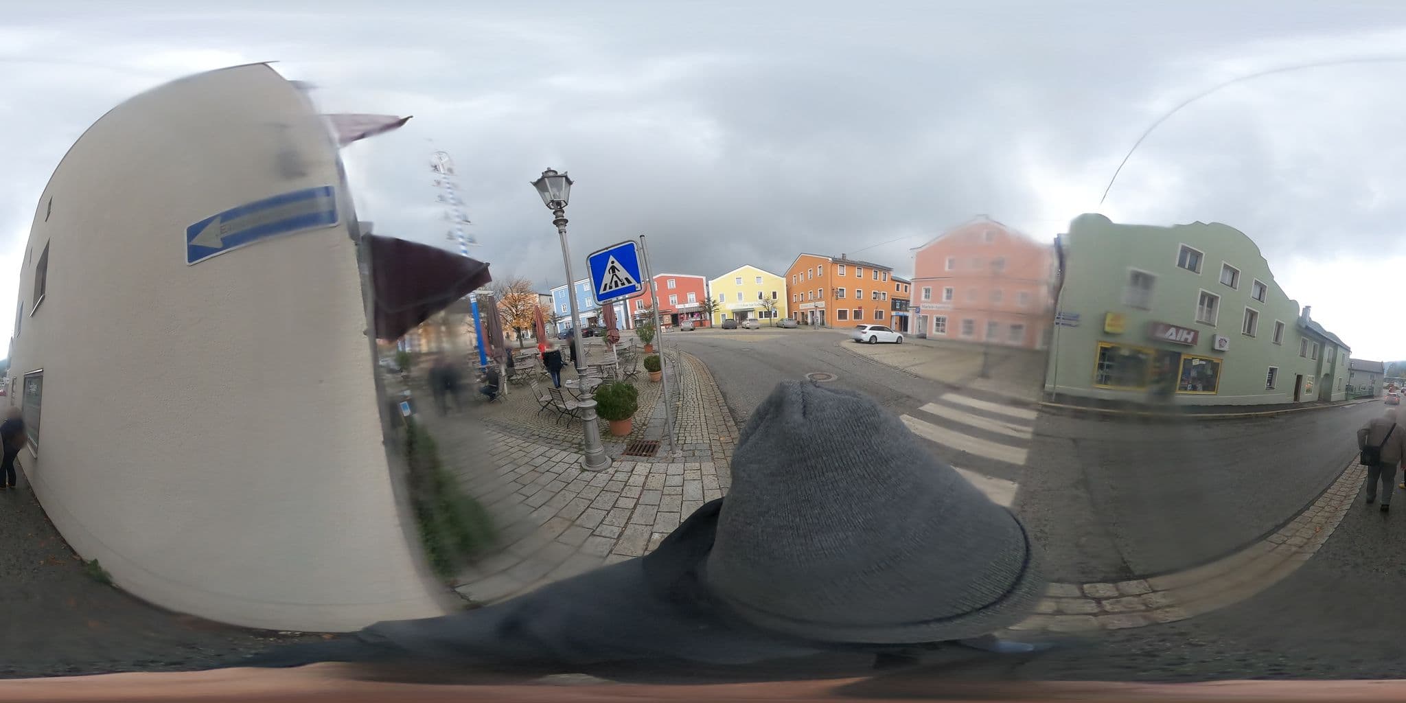 Street view near Gasthaus & Hotel Zum Kellermann, Grafenau — © aceini (CC BY-SA · Mapillary)