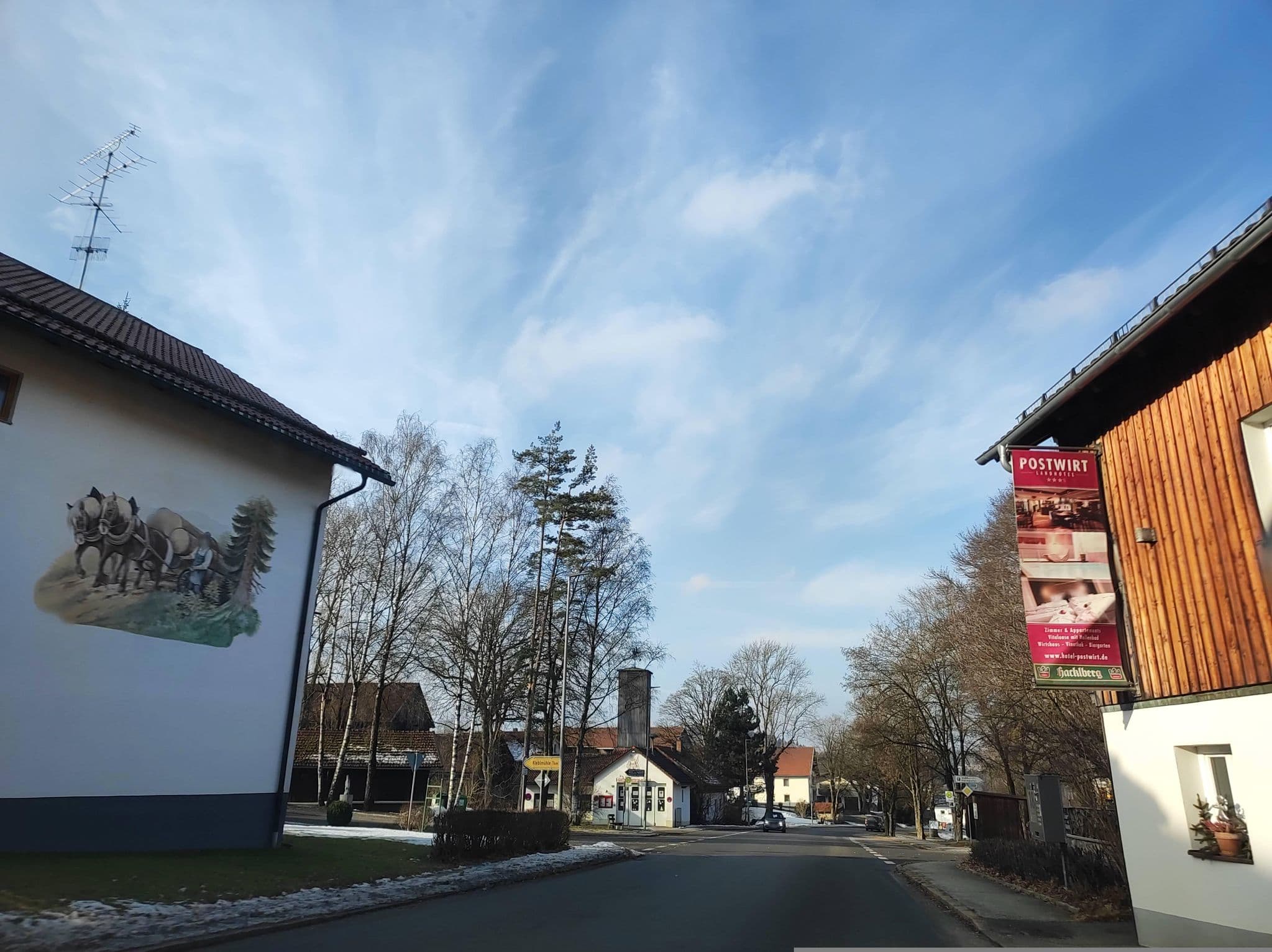 Street view near Postwirt - Hotel & Wirtshaus, Grafenau — © msdess (CC BY-SA · Mapillary)