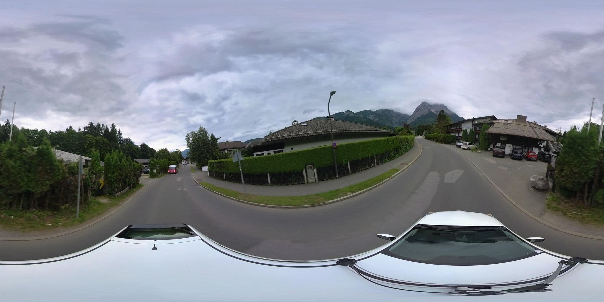 Street view near Hotel Quellenhof in Grainau, Grainau