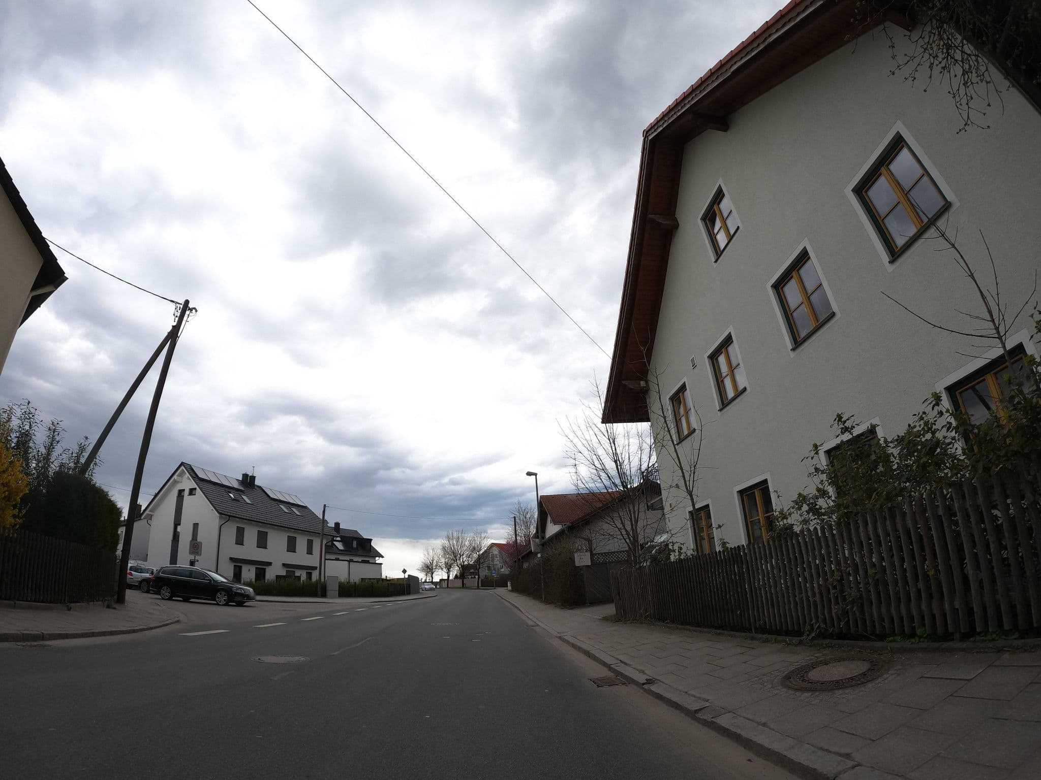 Street view near Jagermo Hotel garni, Grasbrunn — © strubbl (CC BY-SA · Mapillary)