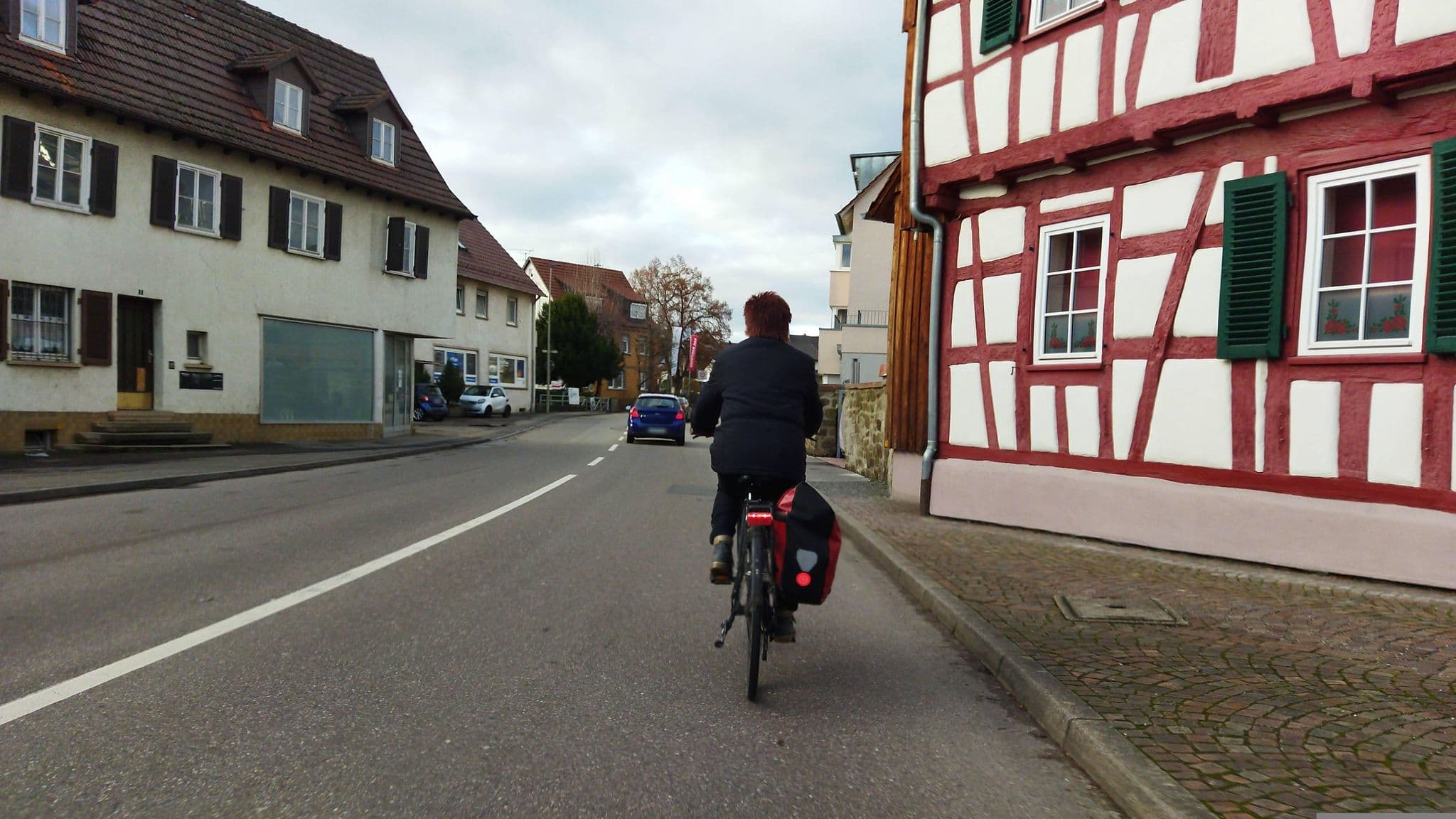 Street view near Rose Boardinghouse, Großbottwar — © changchun1 (CC BY-SA · Mapillary)