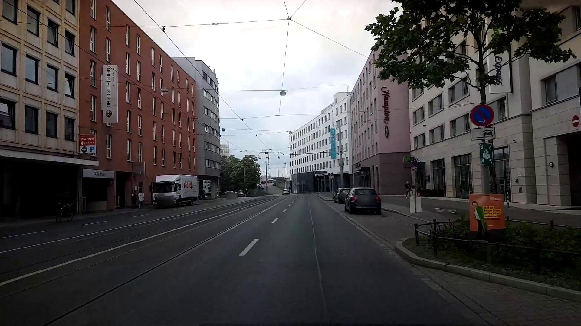 Street view near a&o Hostel Nürnberg Hauptbahnhof, Nuremberg — © r66 (CC BY-SA · Mapillary)