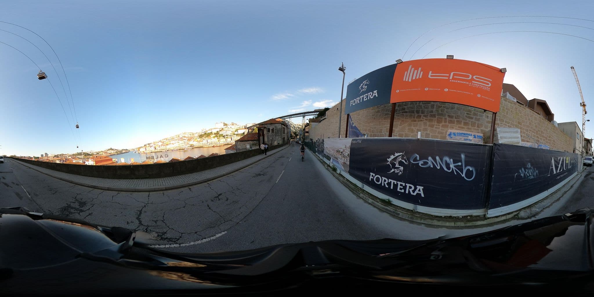 Street view near Porto River Soul Hotel, Porto