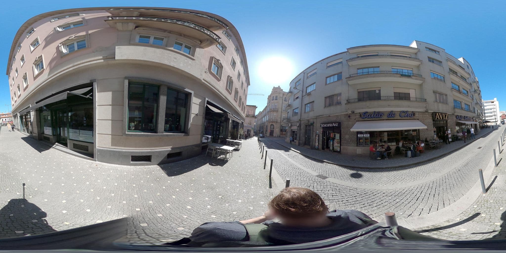 Street view near Infante Sagres Porto, Porto