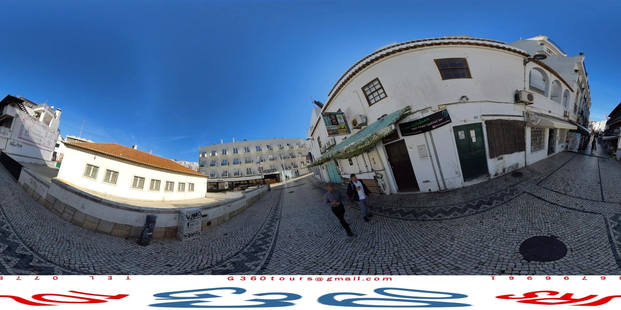 Street view near Albufeira Beach Hotel by Kavia, Albufeira — © g360tours (CC BY-SA · Mapillary)