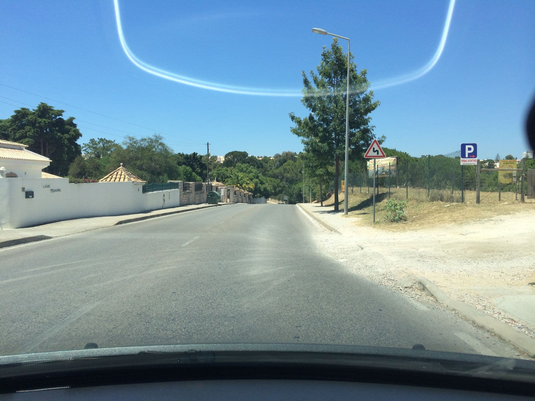 Street view near Hotel Santa Eulália Bay, Olhos de Água — © julianlb (CC BY-SA · Mapillary)