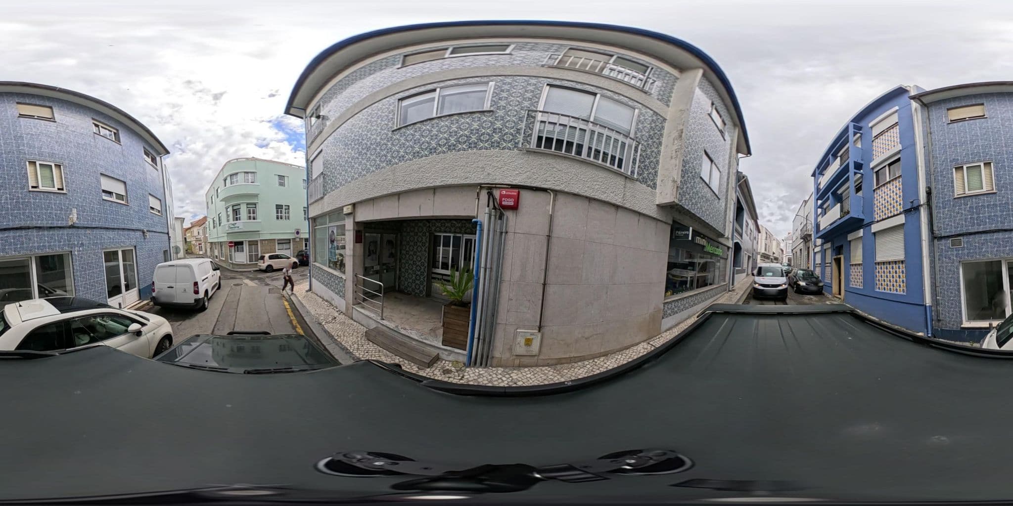 Street view near Hotel Palmeira, Aveiro — © jneiva (CC BY-SA · Mapillary)