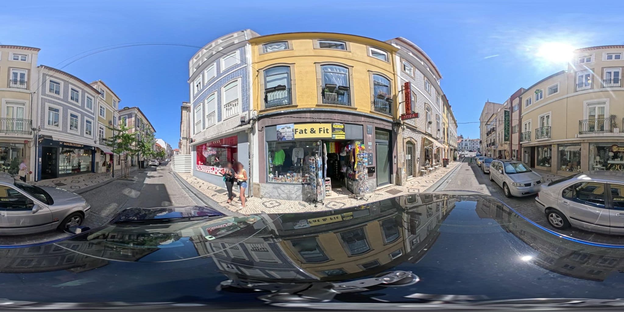 Street view near A Beira Hostel, Aveiro — © jneiva (CC BY-SA · Mapillary)