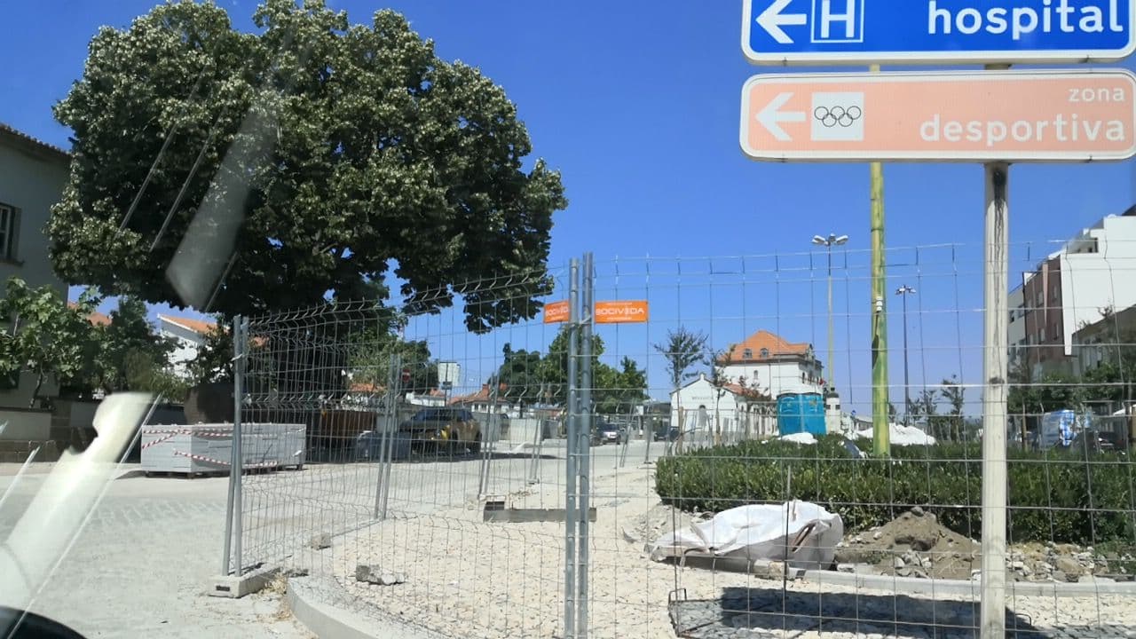 Street view near Hotel Classis, Bragança — © sanjorgepinho (CC BY-SA · Mapillary)