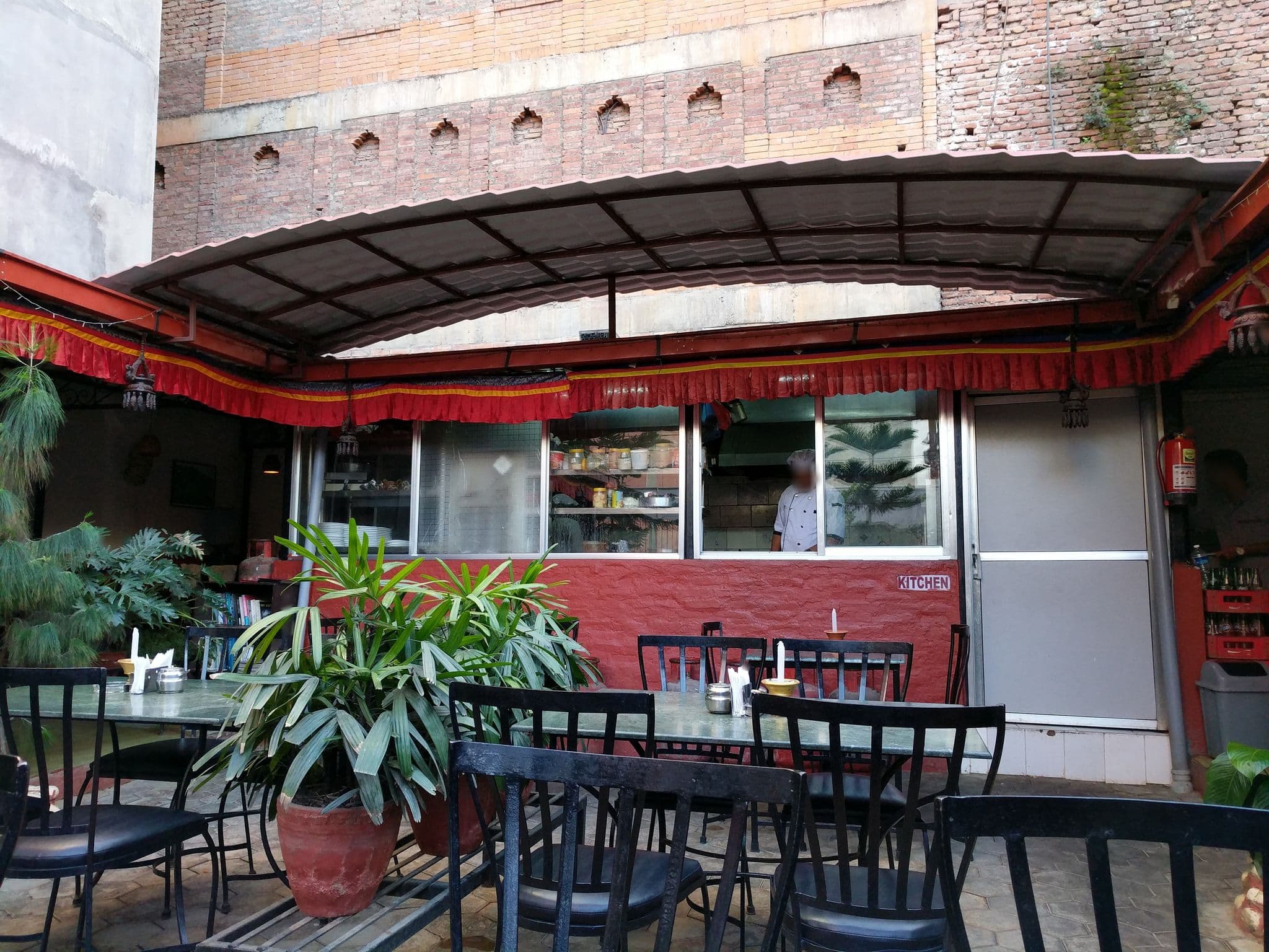 Street view near Capital Boutique Hotel, Kathmandu