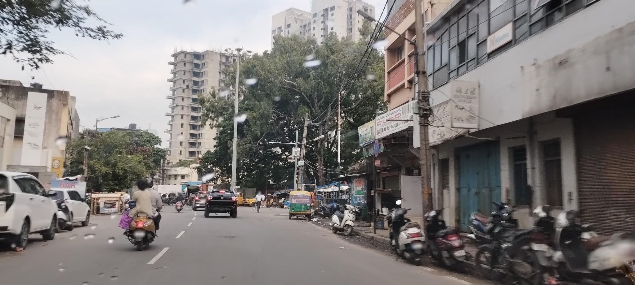 Street view near SRS Springs Hotel and Spa, Bengaluru