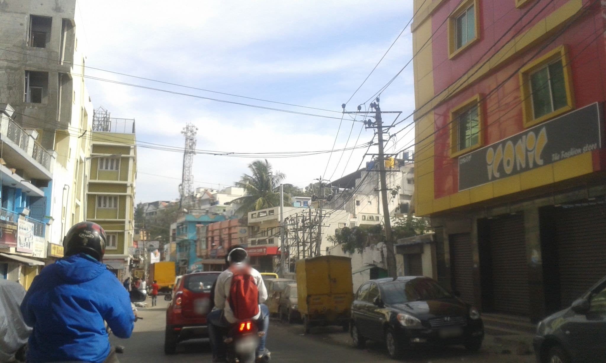Street view near STAR BLISS Plaza, Bengaluru