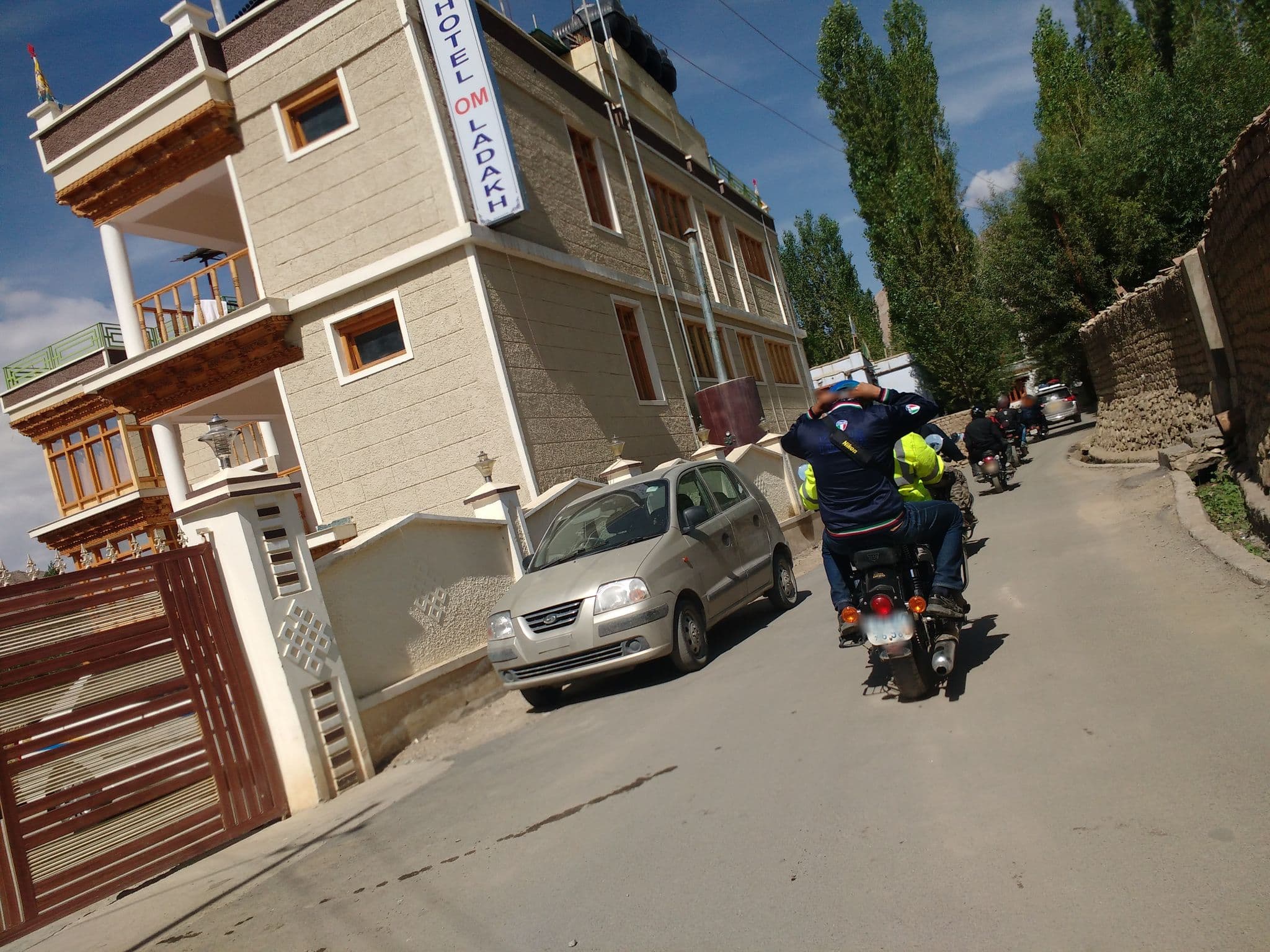 Street view near Hotel Om Ladakh, Leh