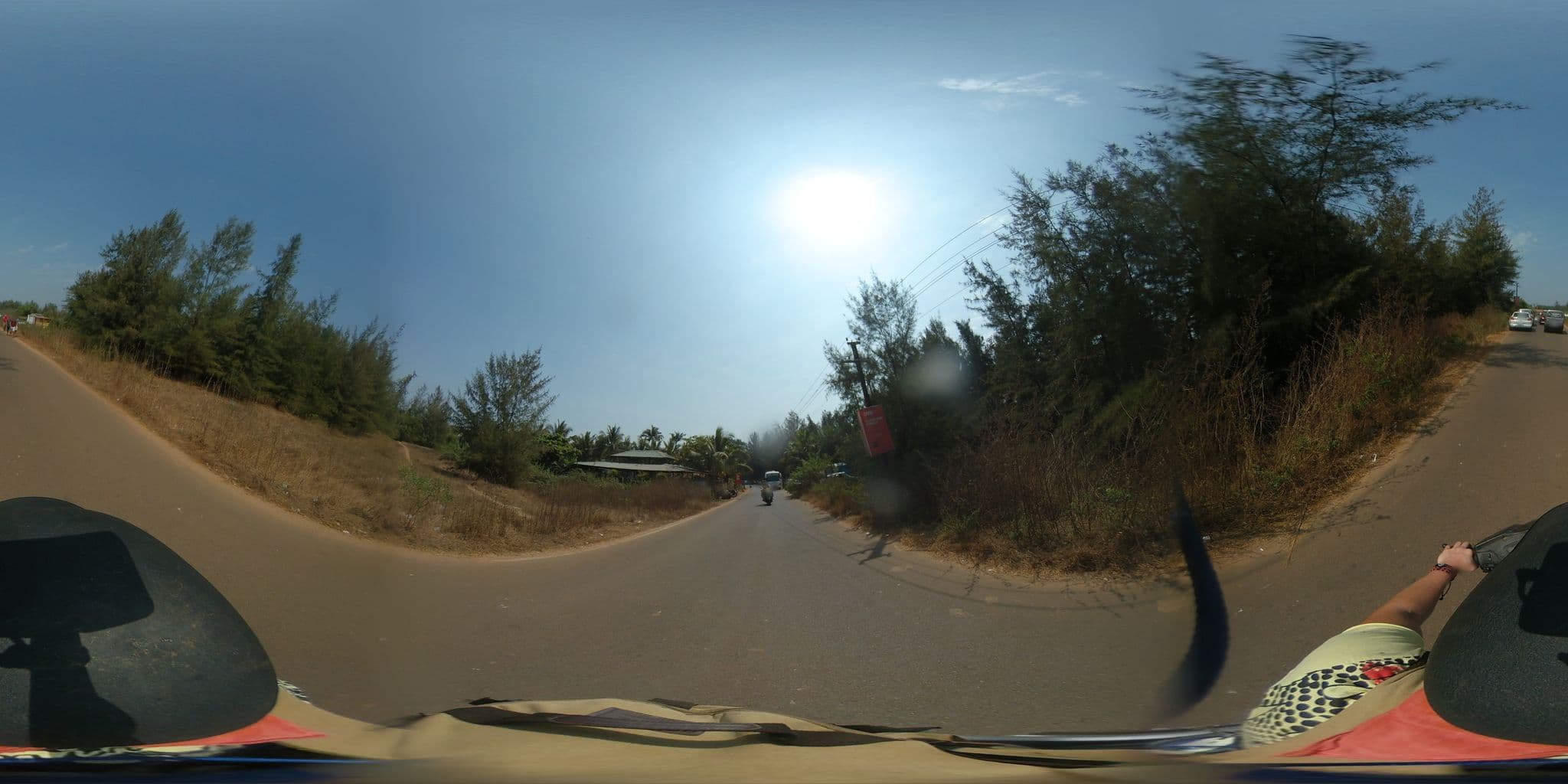 Street view near Hibis Hotels and Resorts - Morjim, Goa, Morjim — © vovenarg (CC BY-SA · Mapillary)