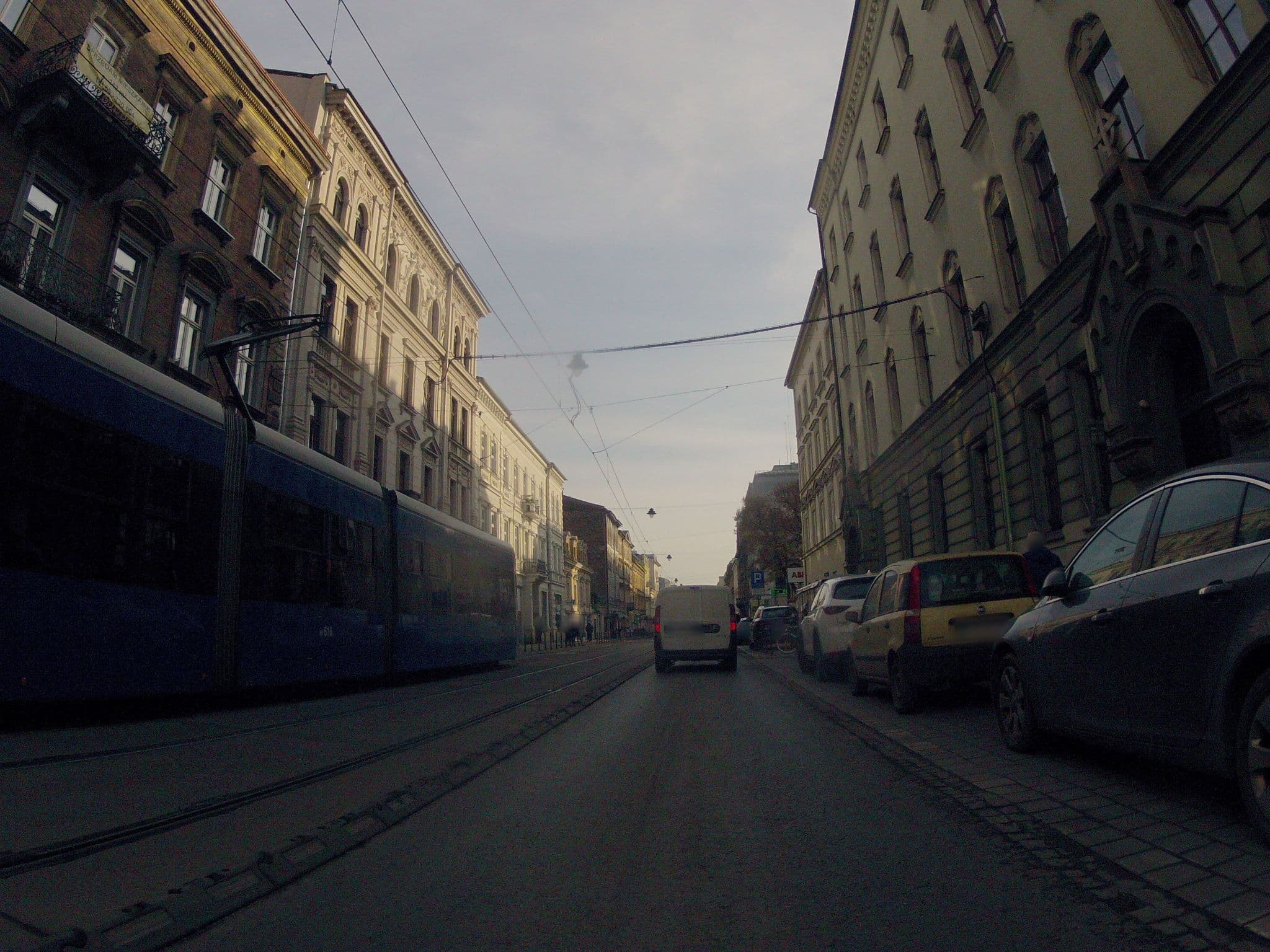 Street view near Imagine Apartments, Kraków