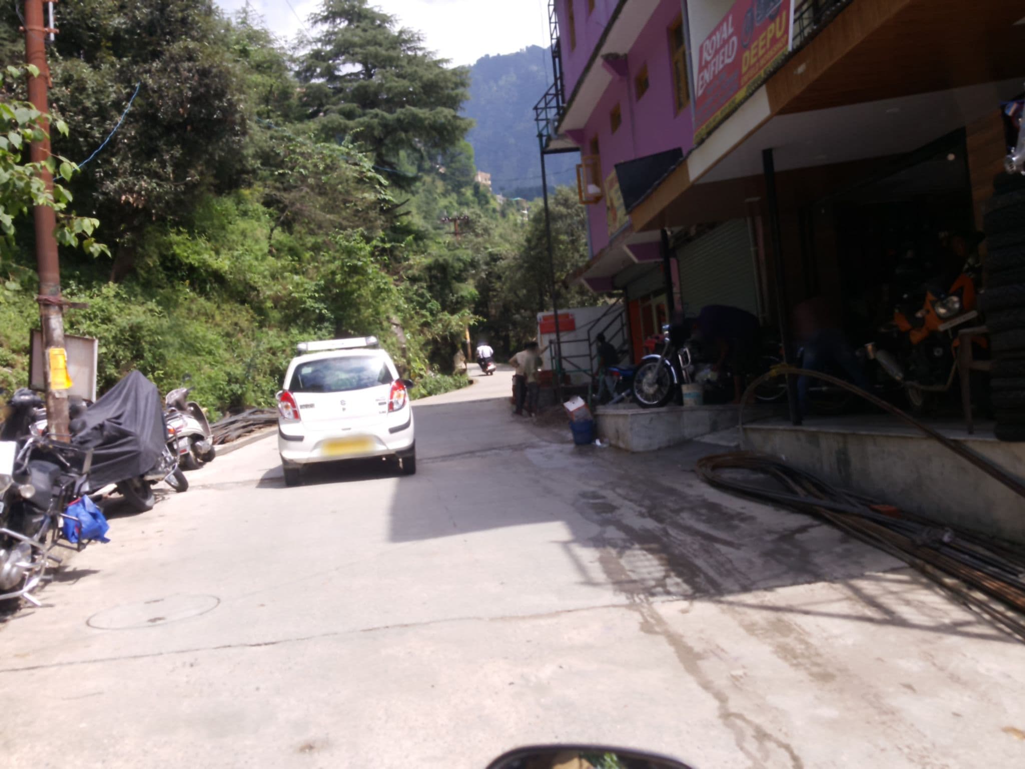 Street view near The Loft, Dharamsala