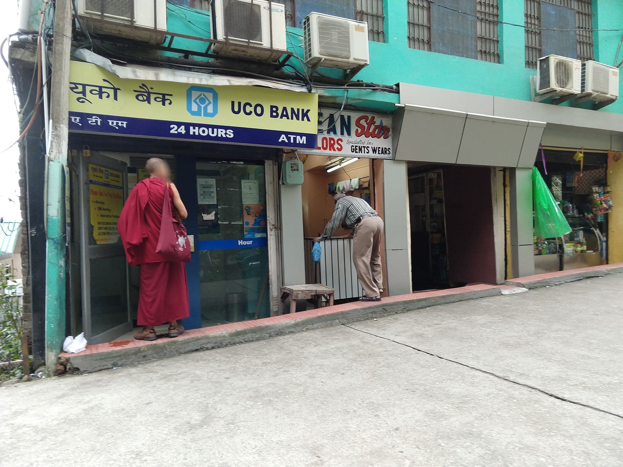 Street view near Surbhi Guest House, Dharamsala