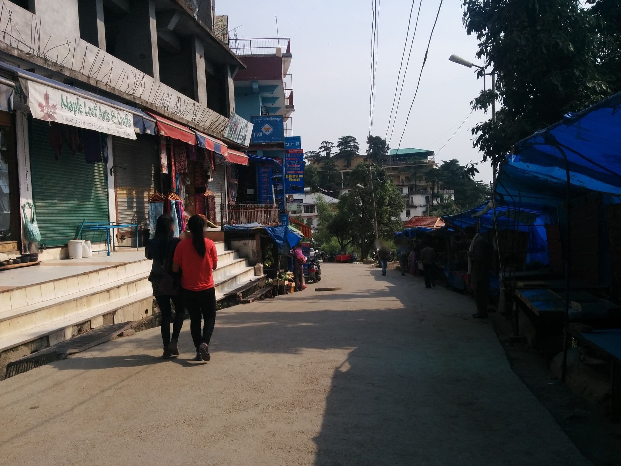Street view near Himalayansuite, Dharamsala