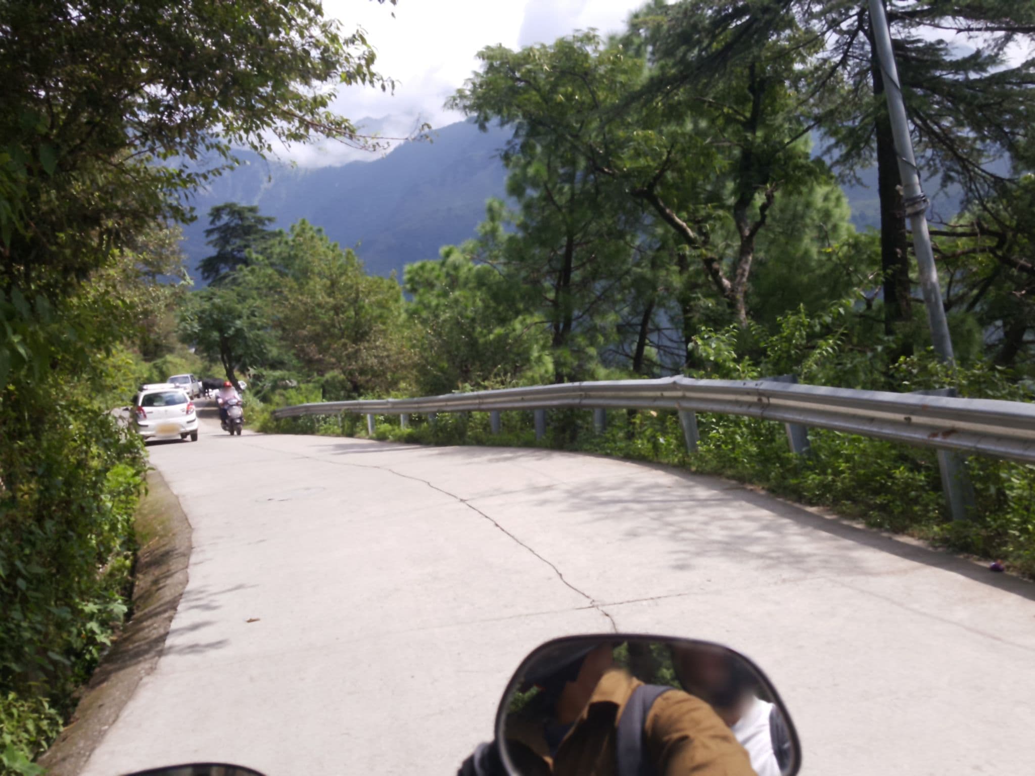 Street view near Eco Lodge, Dharamsala
