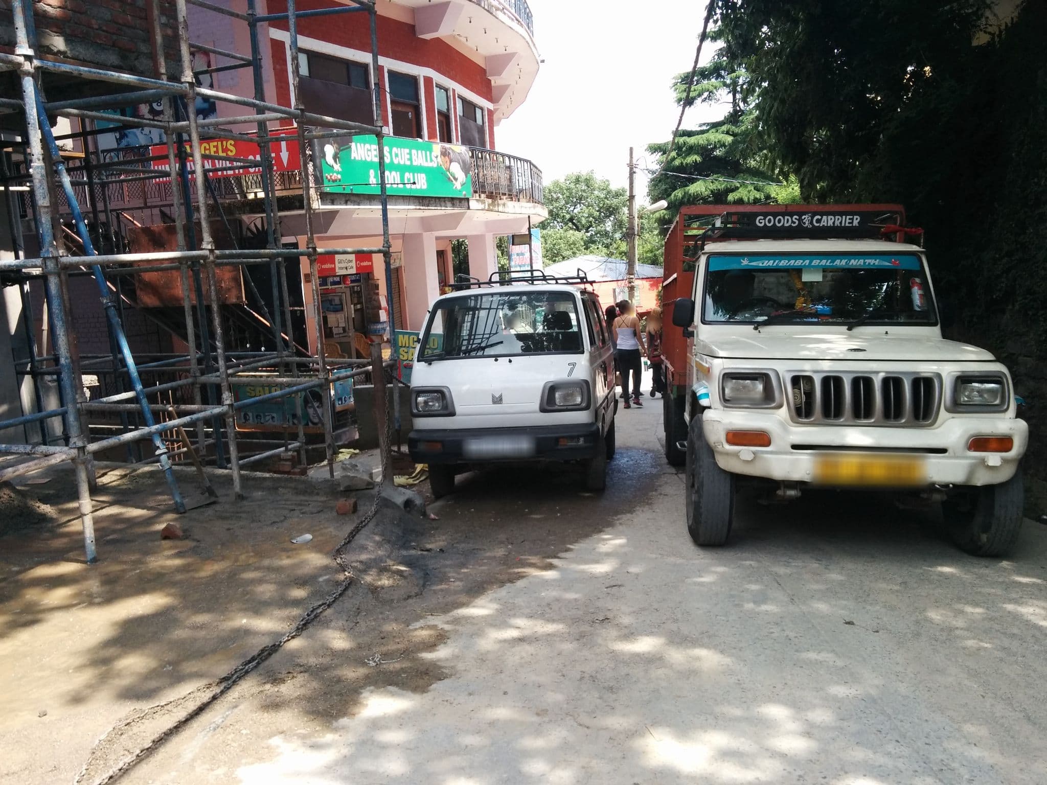 Street view near The Posh Hotel near Mall Road with Hassle Free Covered Parking, Dharamsala