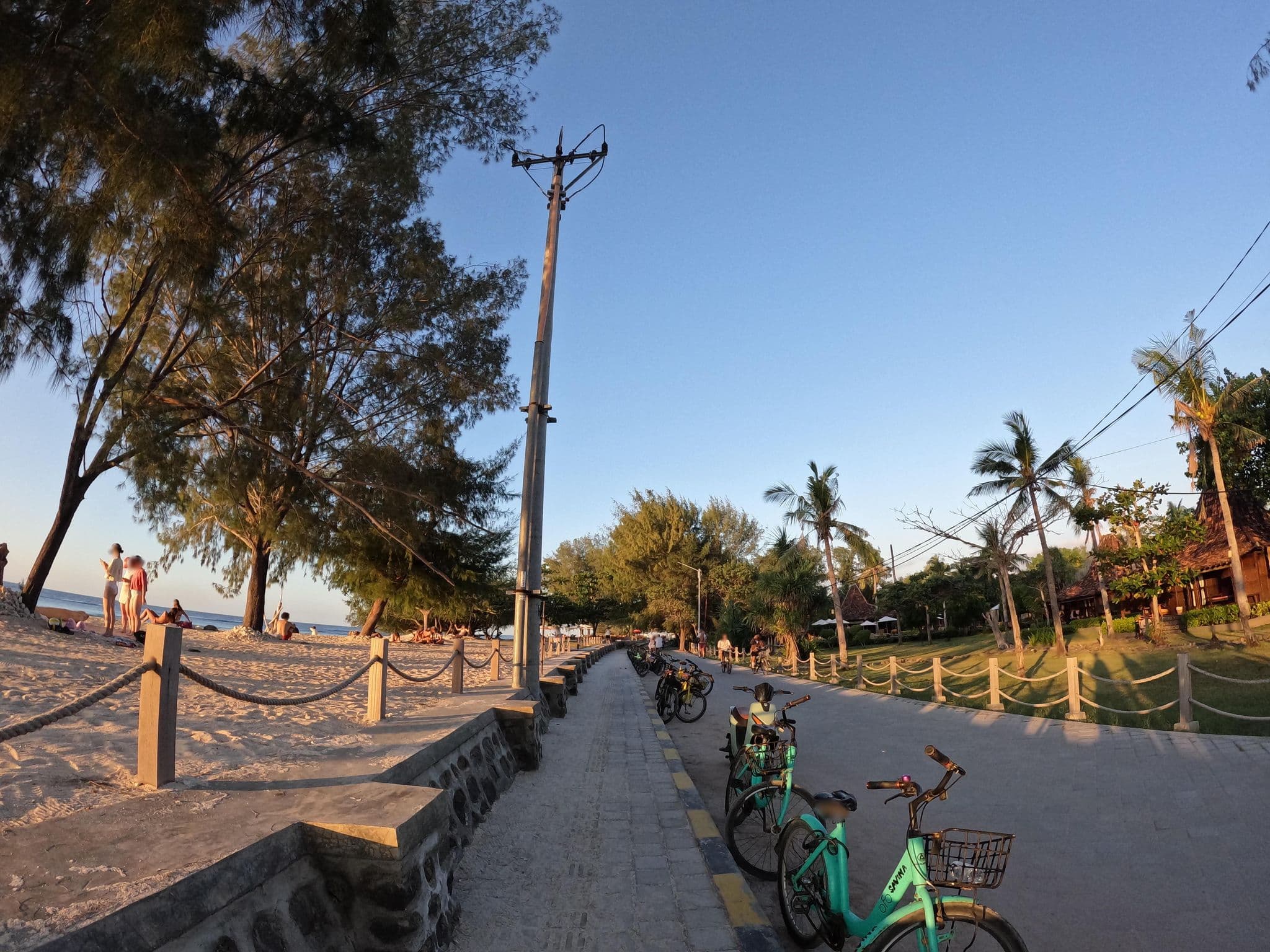 Street view near Gili Eco Villas - Three-Bedroom Villa, Gili Trawangan