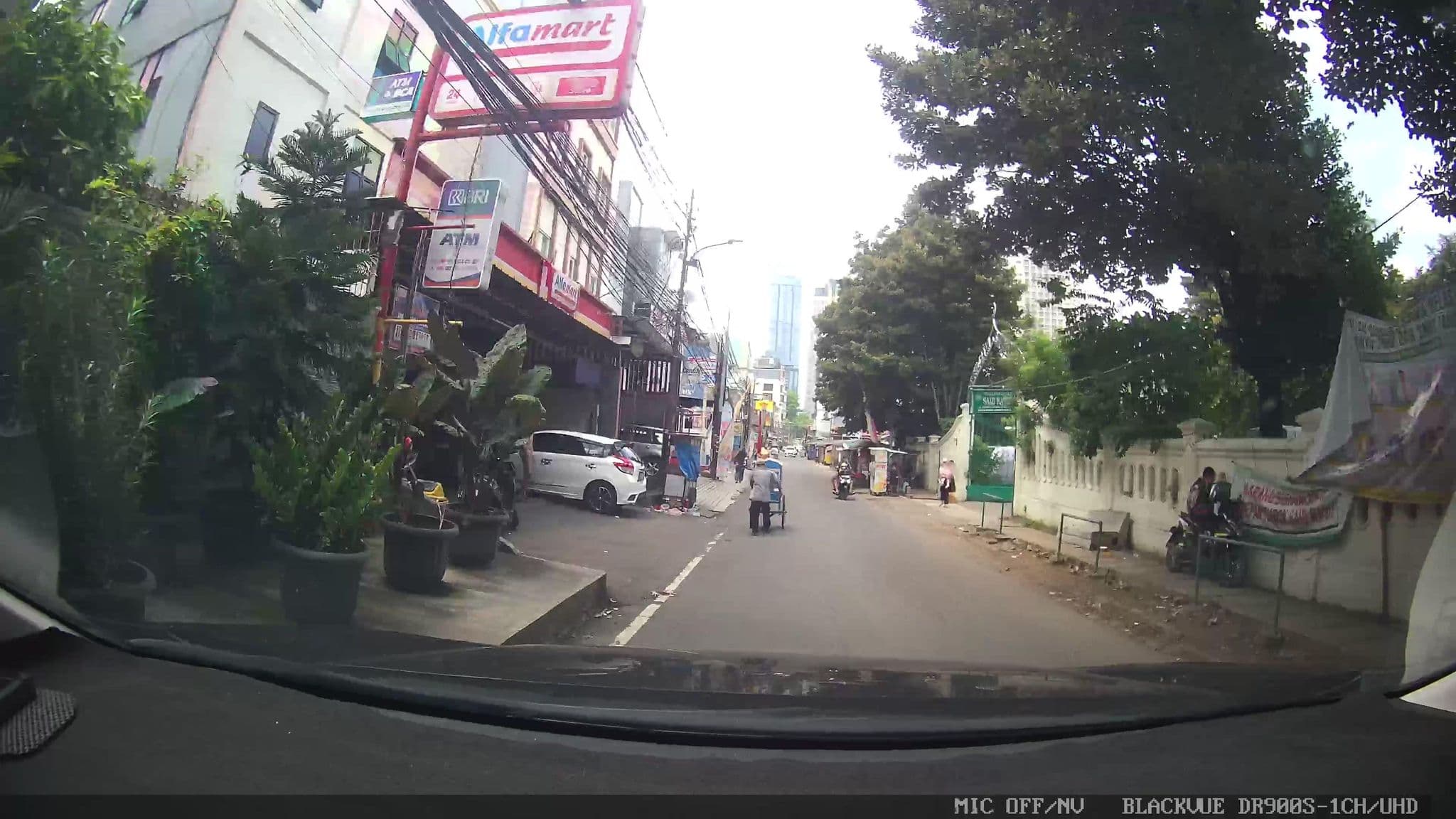 Street view near Hotel Cantik Syari, Jakarta