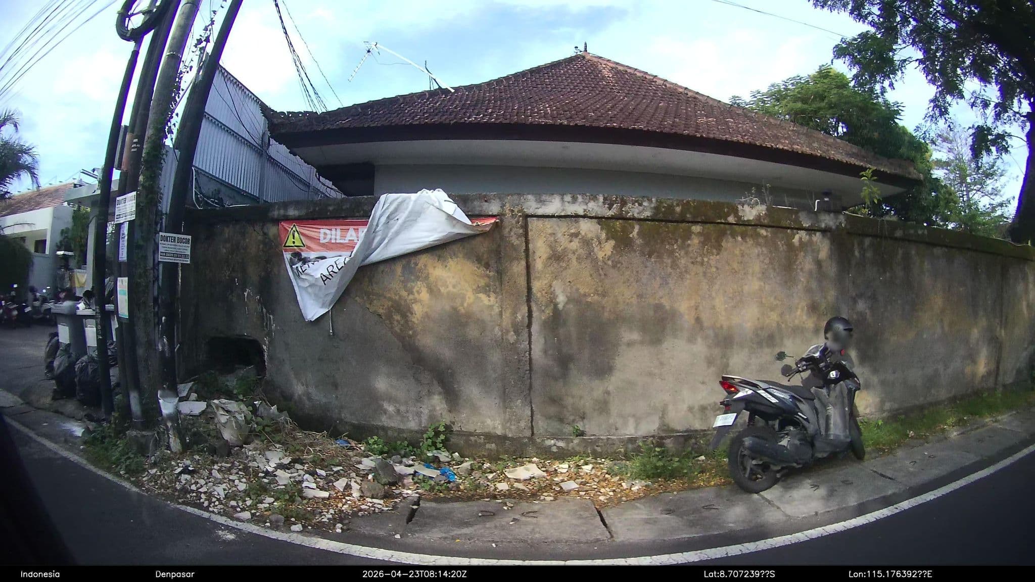Street view near Anema Villa Seminyak, Legian
