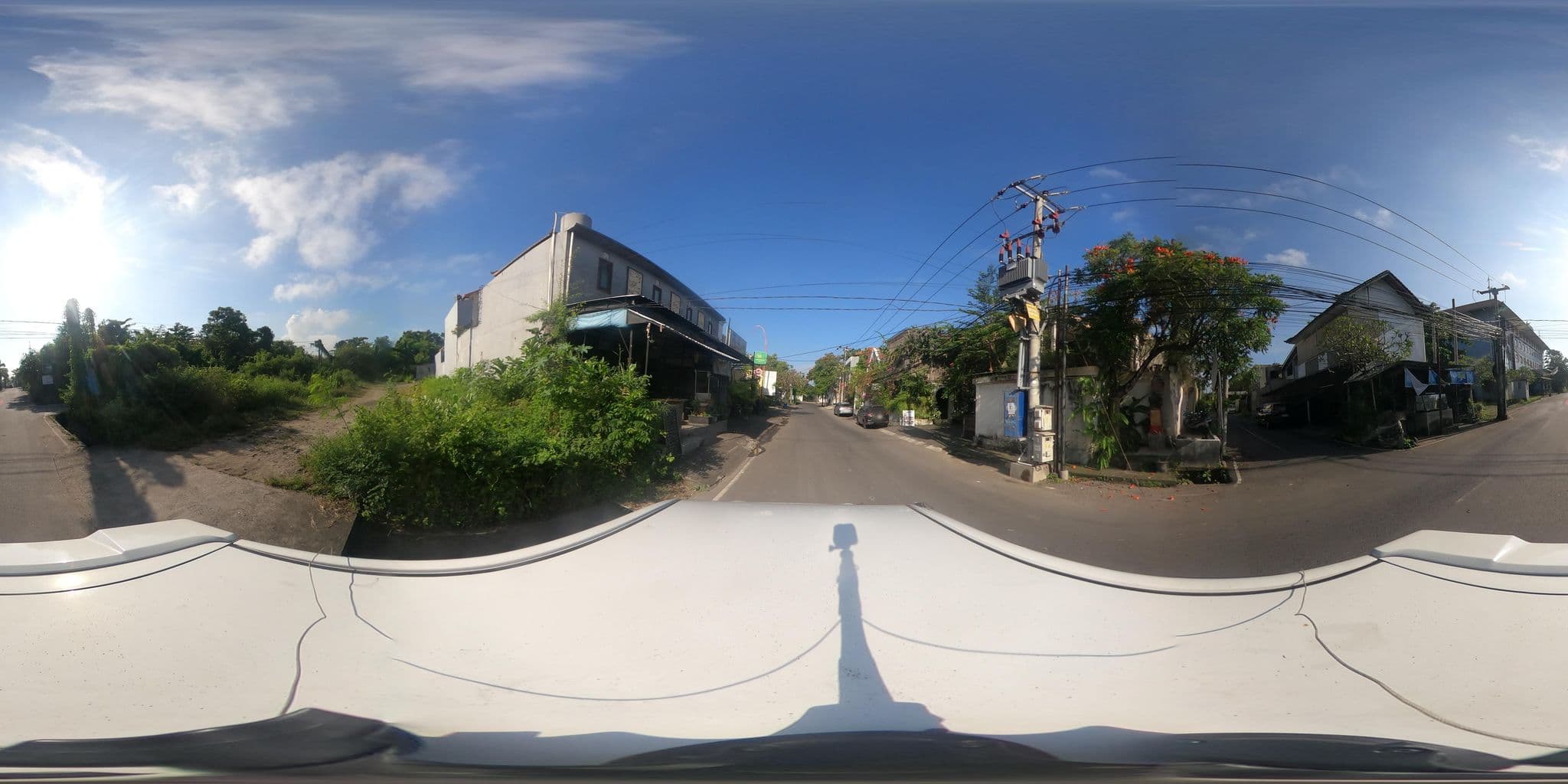 Street view near Villa Bougainville - Suite Villa with hot tub and private pool, Legian