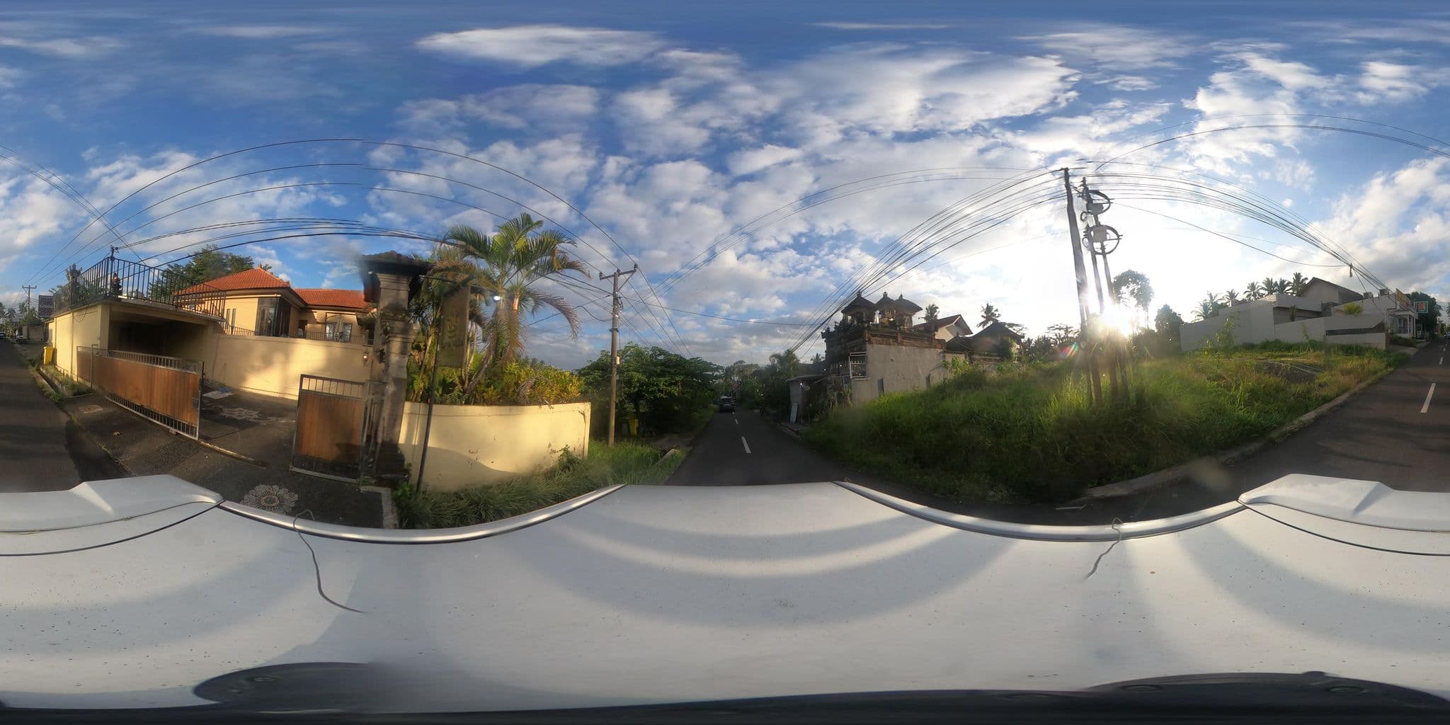Street view near Teba cottges and villa - Deluxe Double Room, Ubud