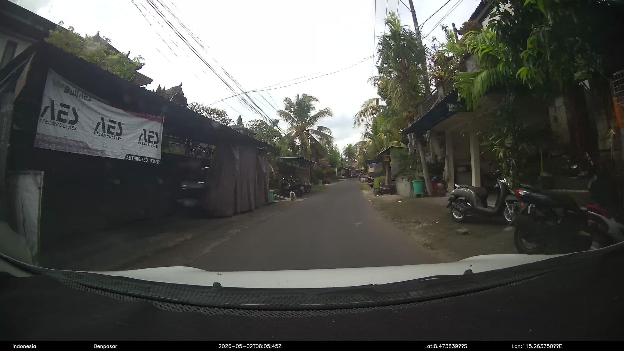 Street view near Vishnu Villa, Ubud