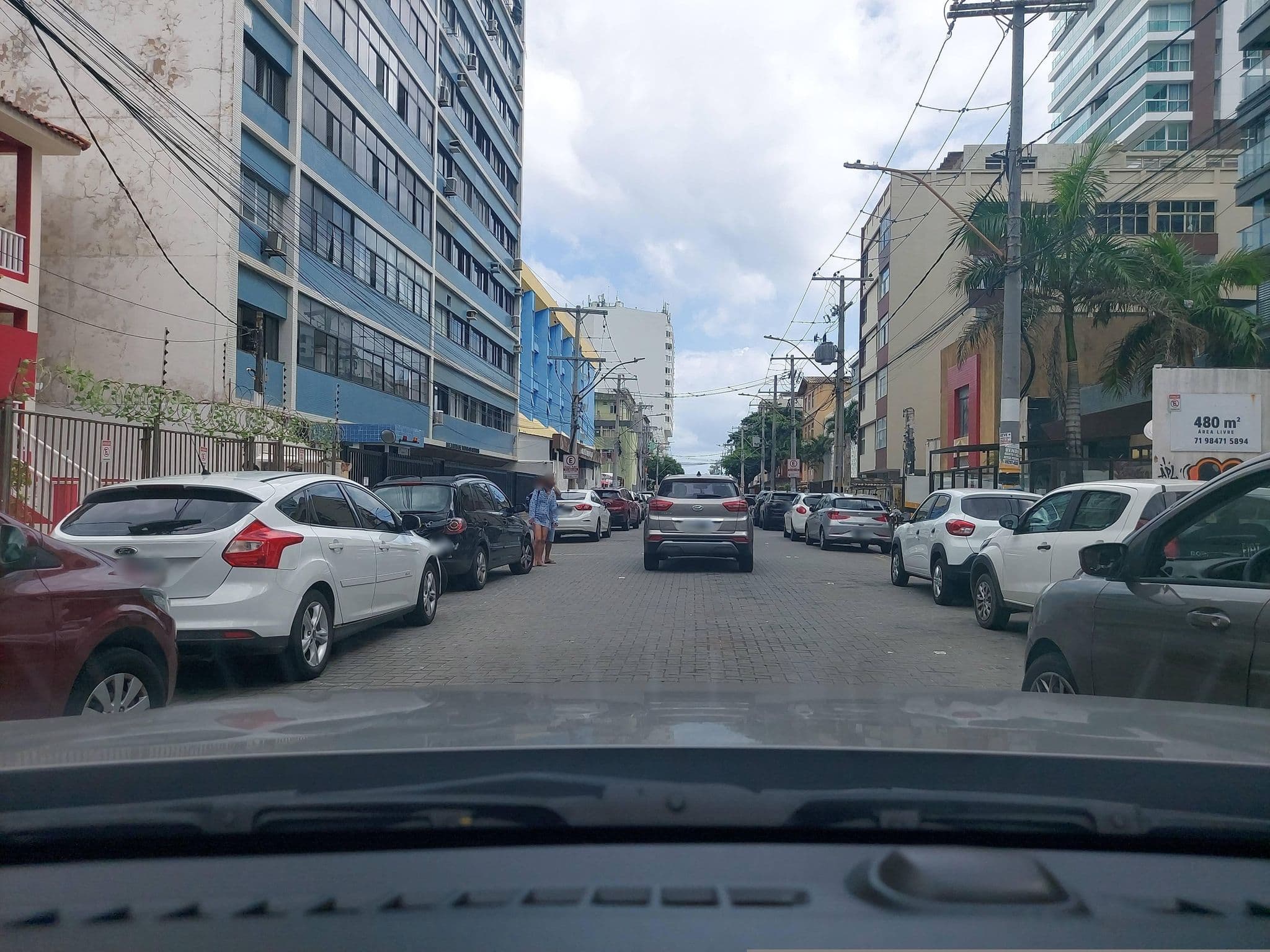Street view near Pousada Flores Do Farol, Salvador — © georgenqueiroz (CC BY-SA · Mapillary)