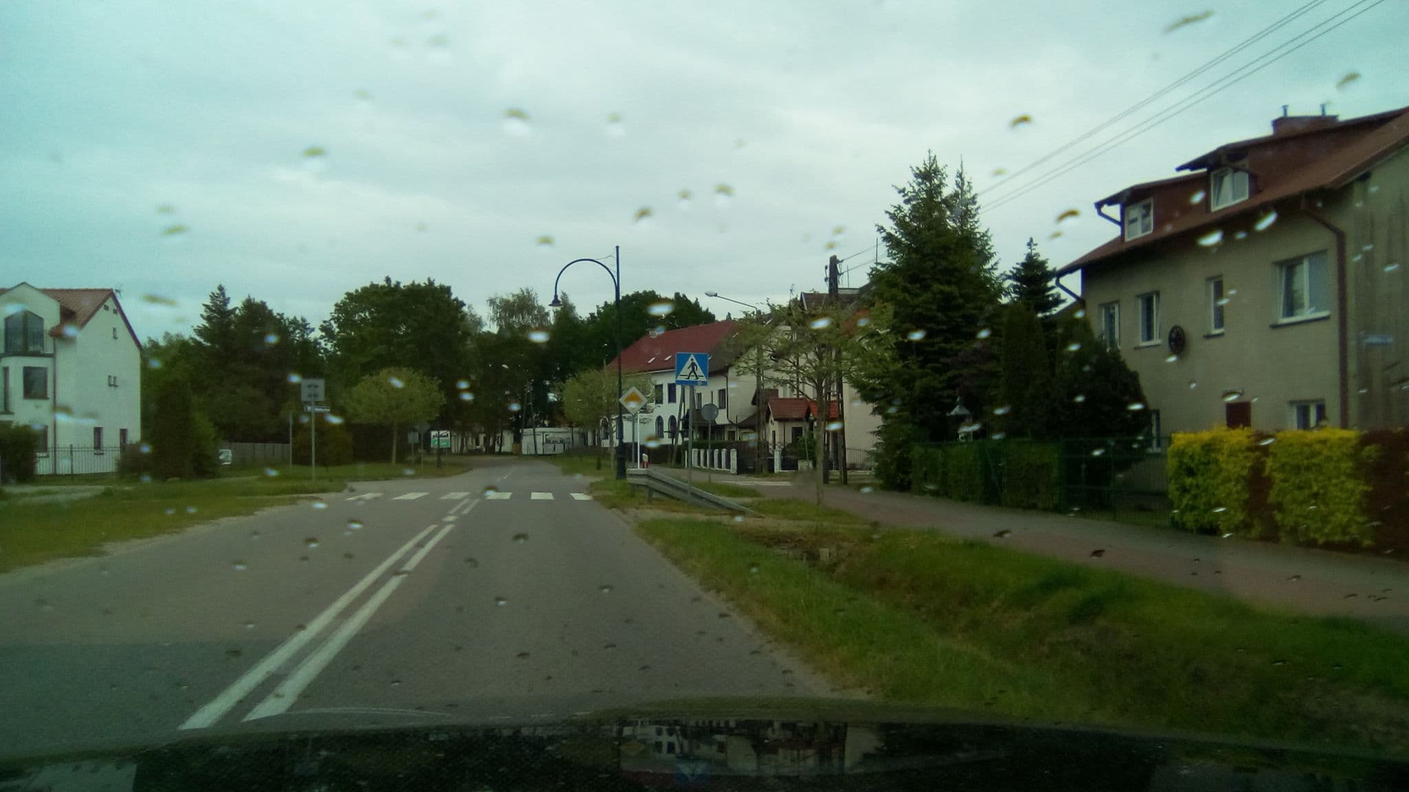 Street view near Willa Vacanza, Łeba