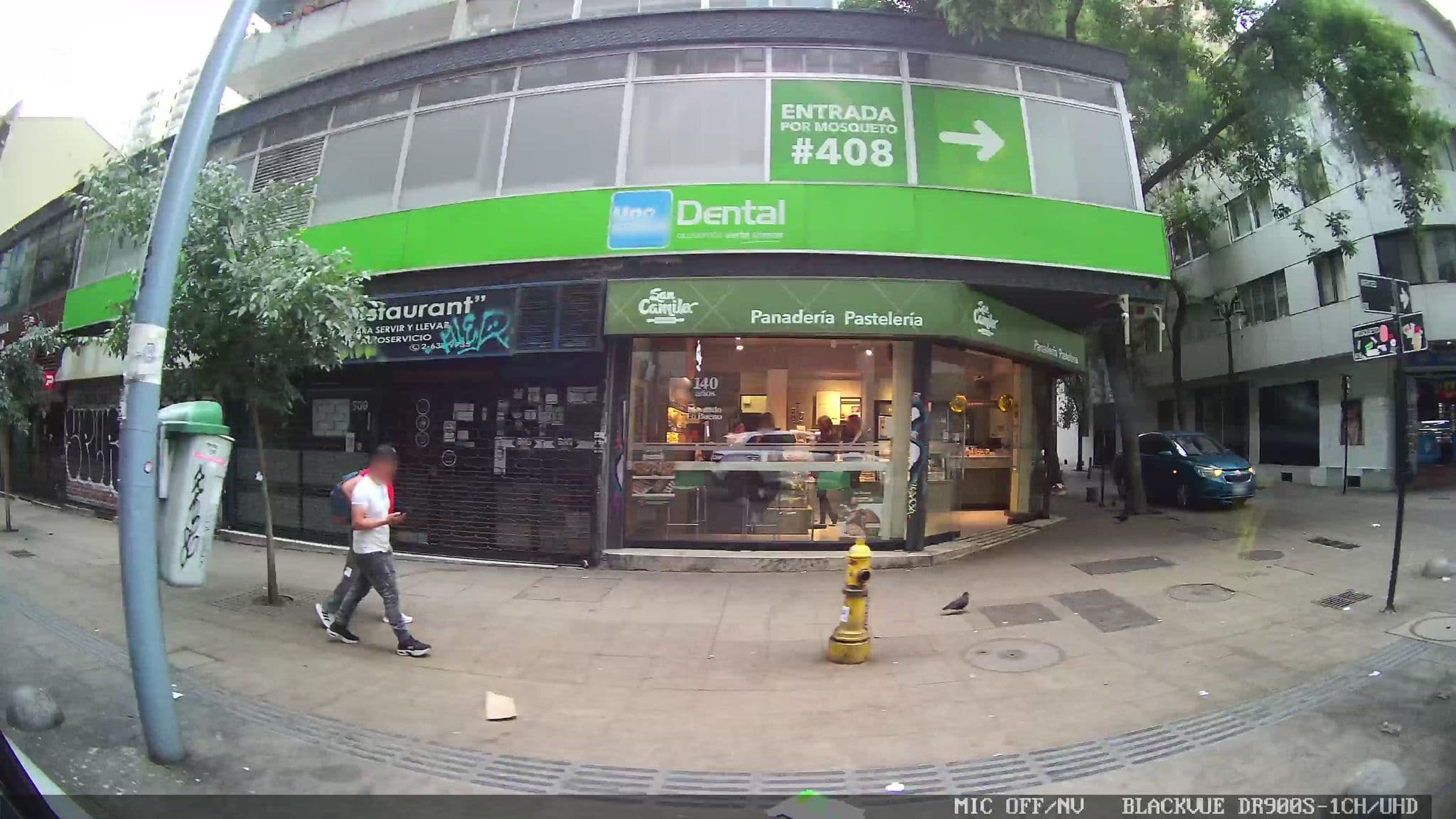 Street view near Apart Hotel Bellas Artes, Santiago — © kaart_3 (CC BY-SA · Mapillary)