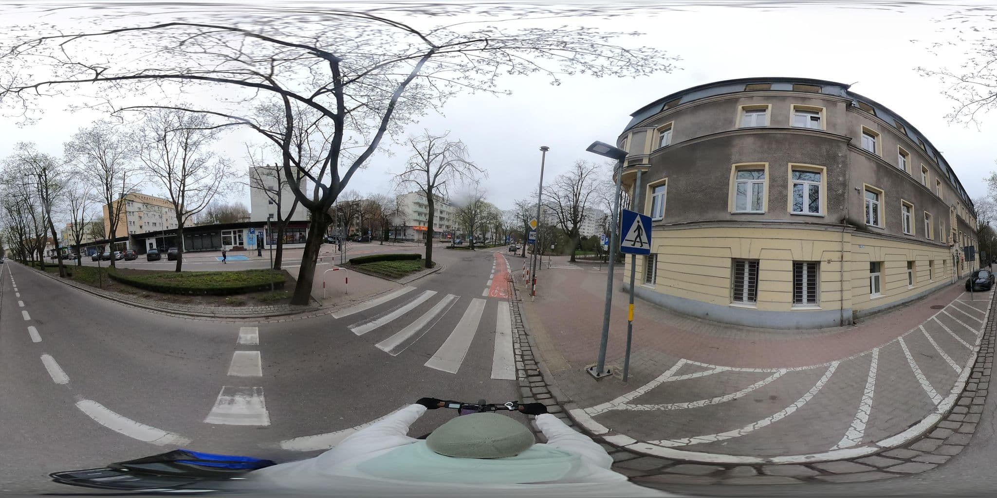 Street view near Nocleg "Centrum", Kołobrzeg