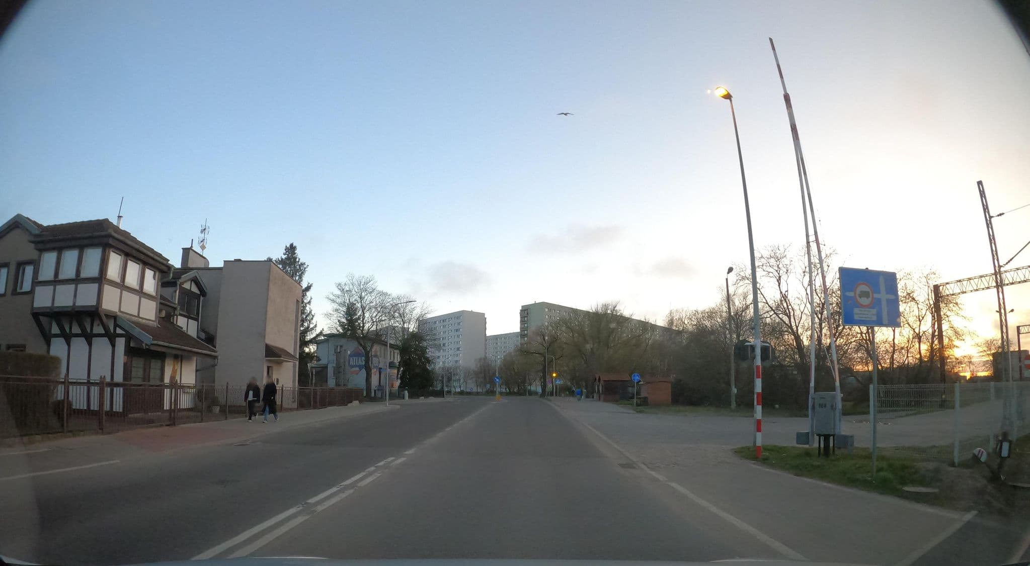 Street view near Maryla, Kołobrzeg