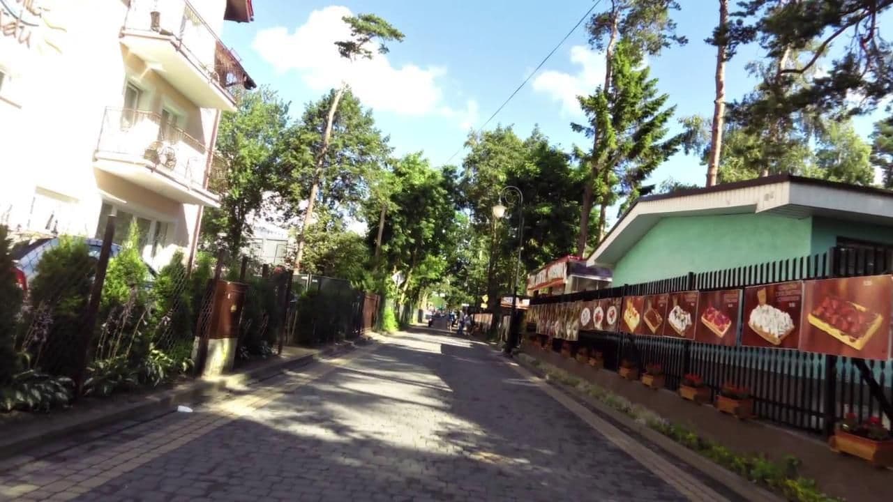 Street view near Blisko Morza - Pokoje Mielno., Mielno