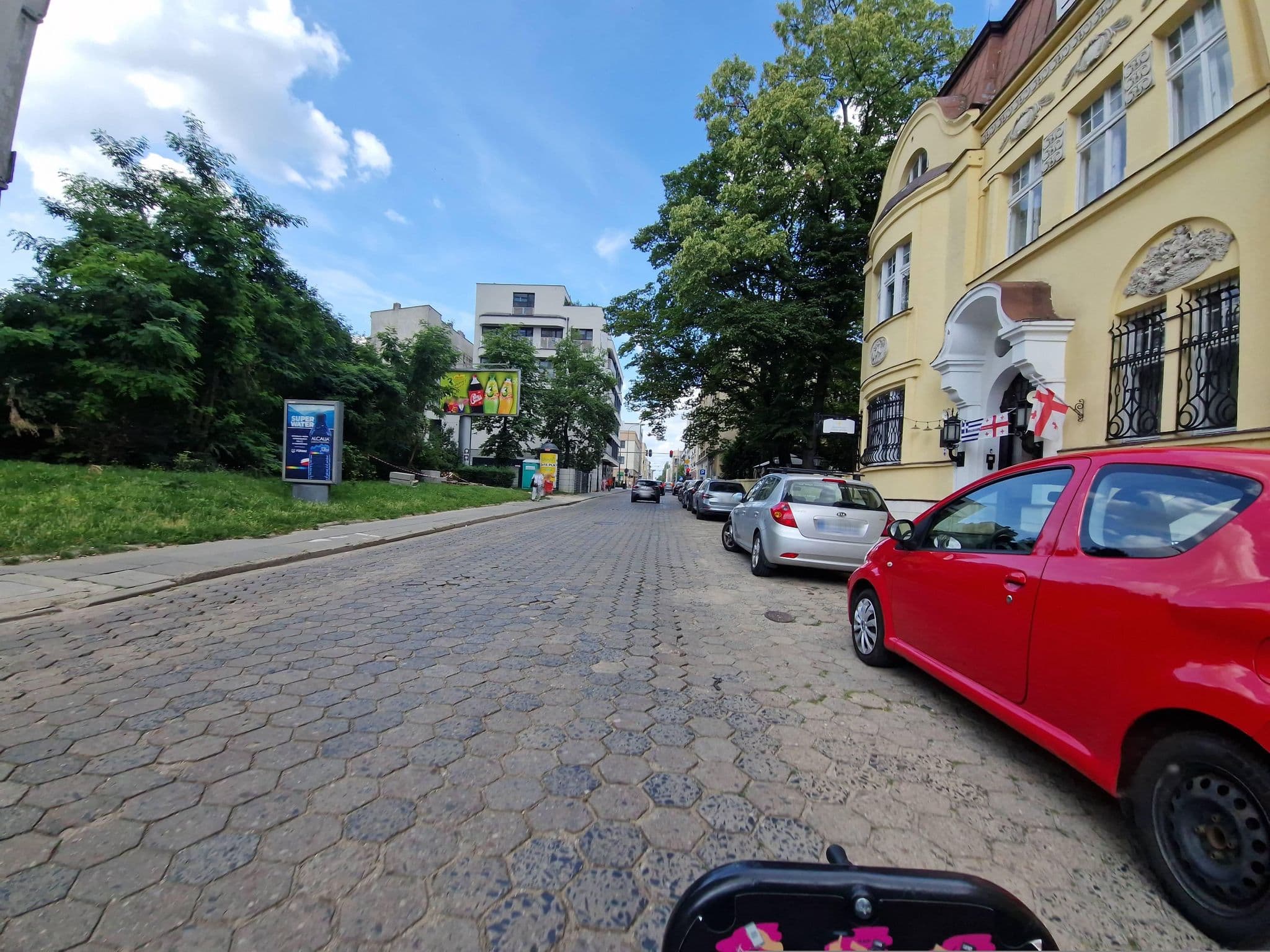 Street view near Deja Vu Residence, Łódź