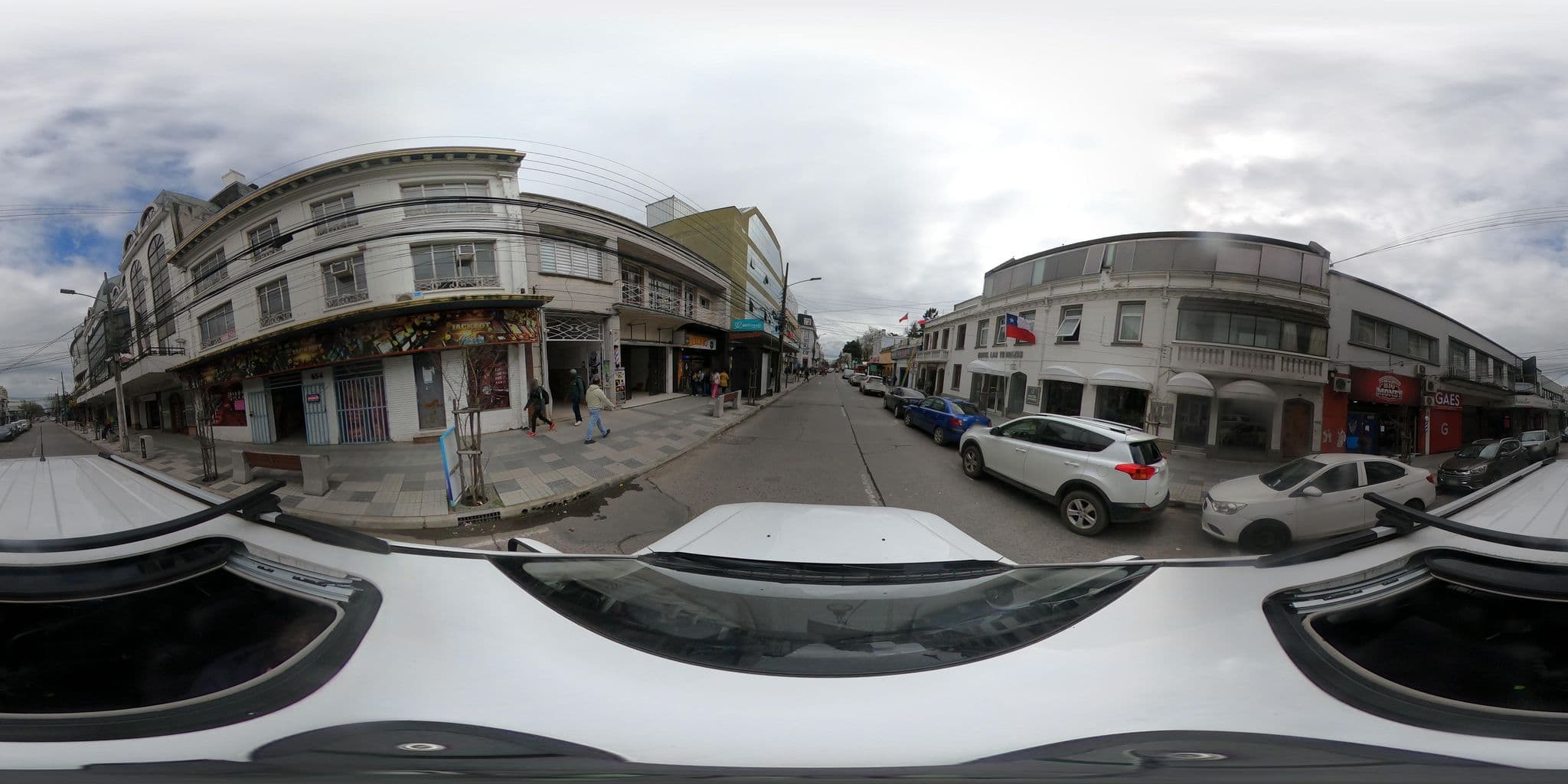Street view near Hotel Las Terrazas, Chillán — © Kaart_Local (CC BY-SA · Mapillary)