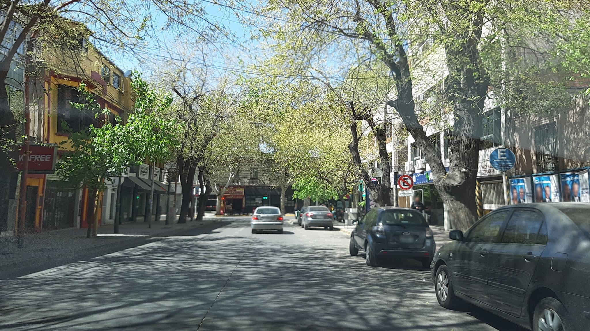 Street view near Katana Hostel, Mendoza