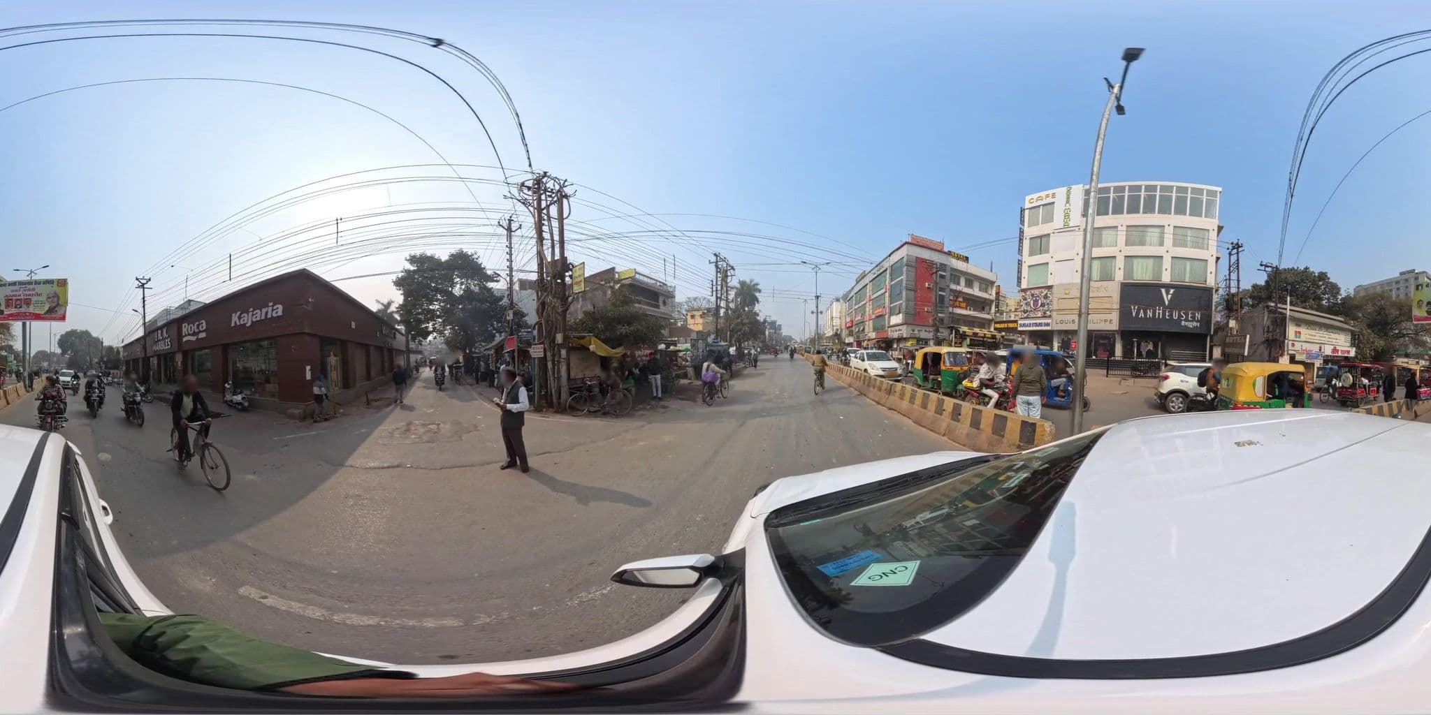 Street view near Sugar Stars, Varanasi