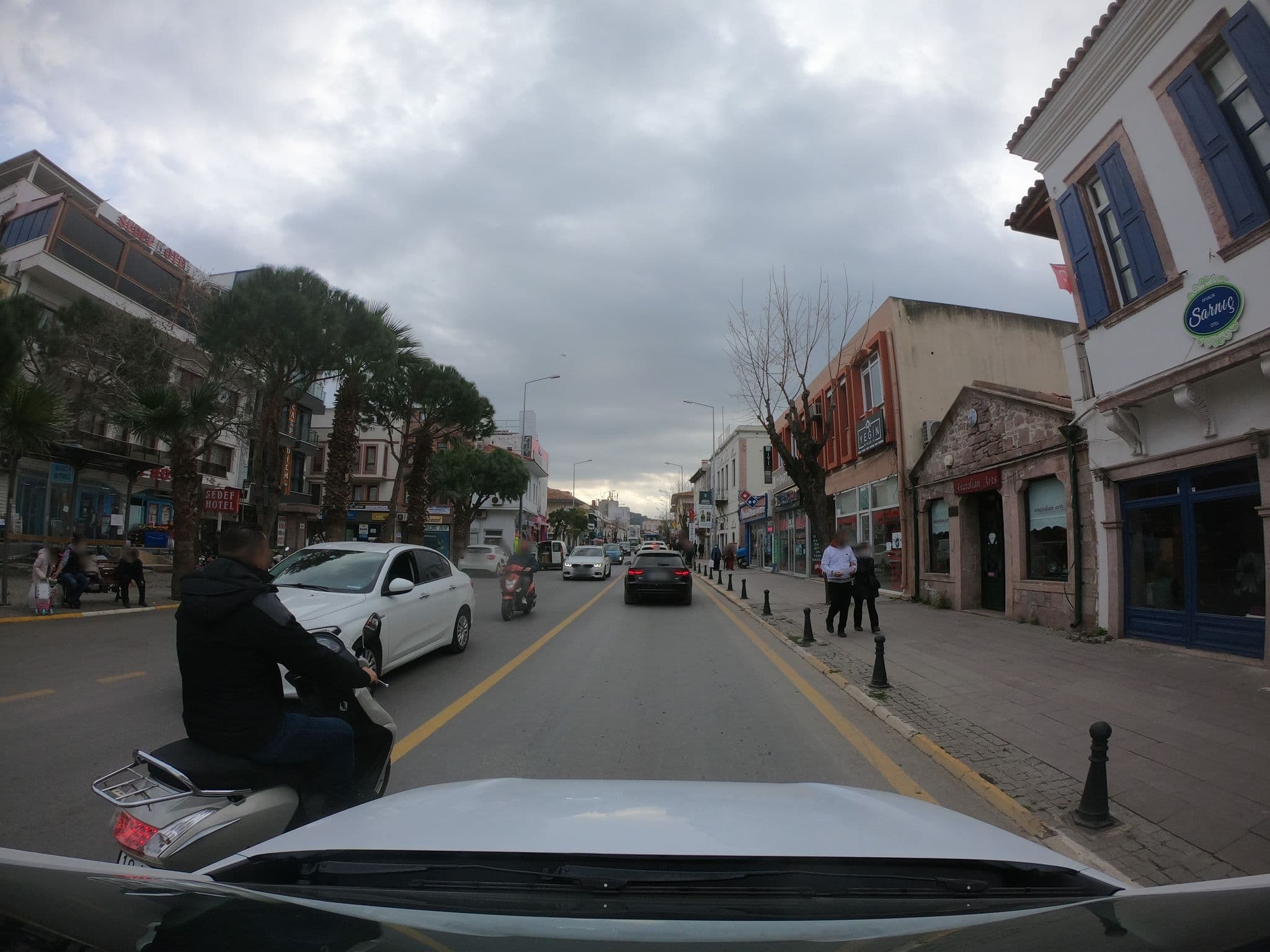 Street view near Villa Pietra Butik Hotel, Ayvalık — © asturksever (CC BY-SA · Mapillary)