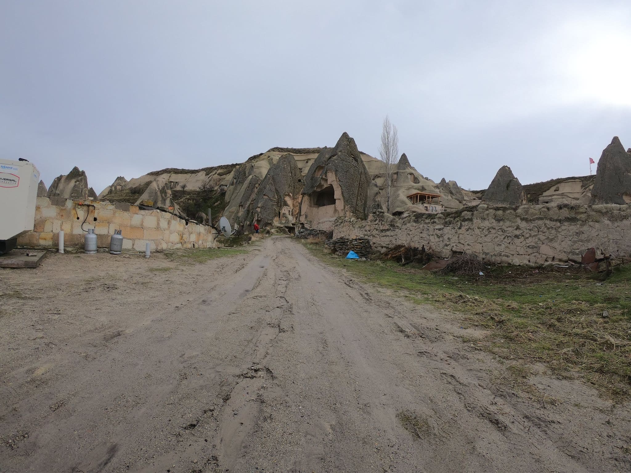 Street view near Seven Rock Cave Hotel, Göreme — © chrisbeddow (CC BY-SA · Mapillary)