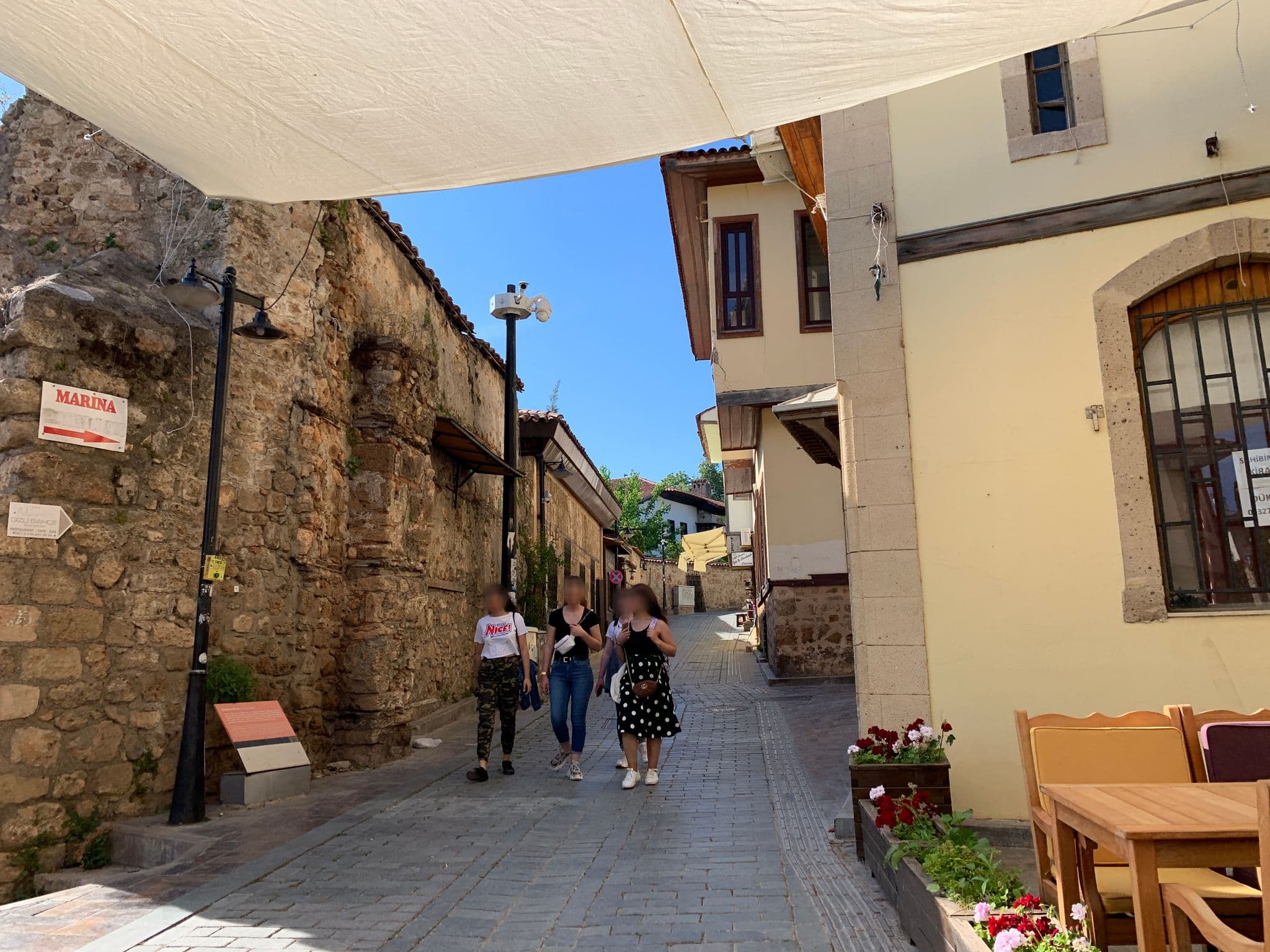 Street view near Sultan Pension - Double Room with Balcony, Antalya