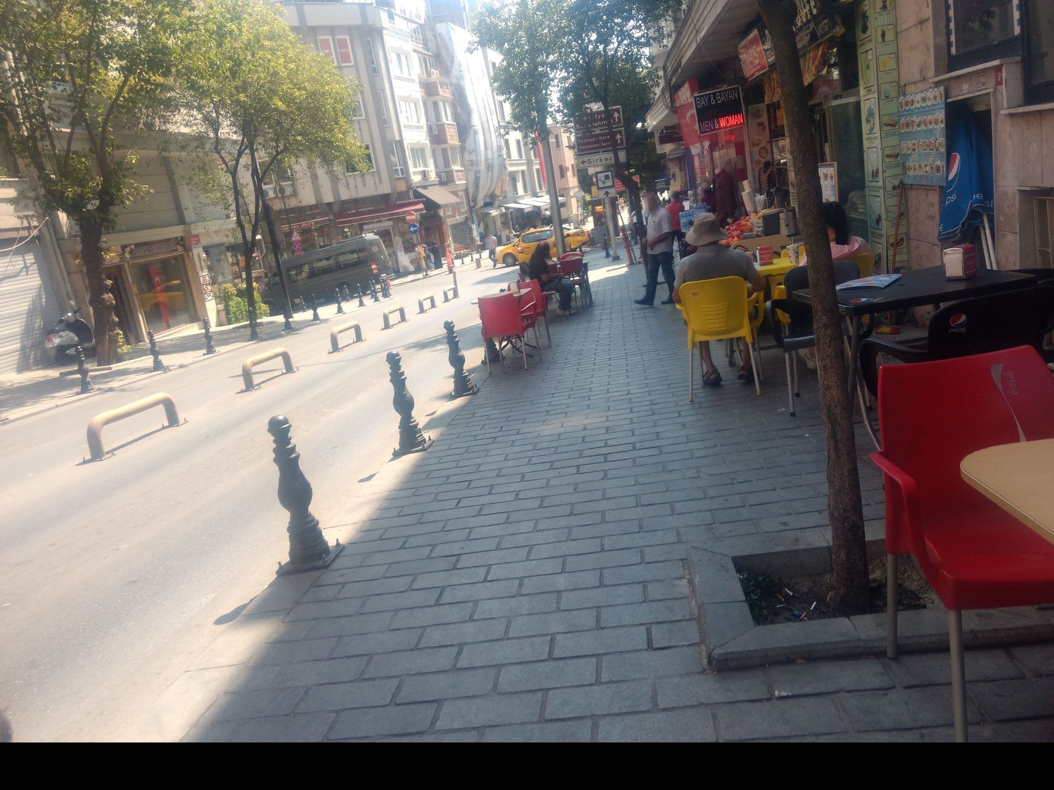 Street view near Florina Hotel, Sultanahmet