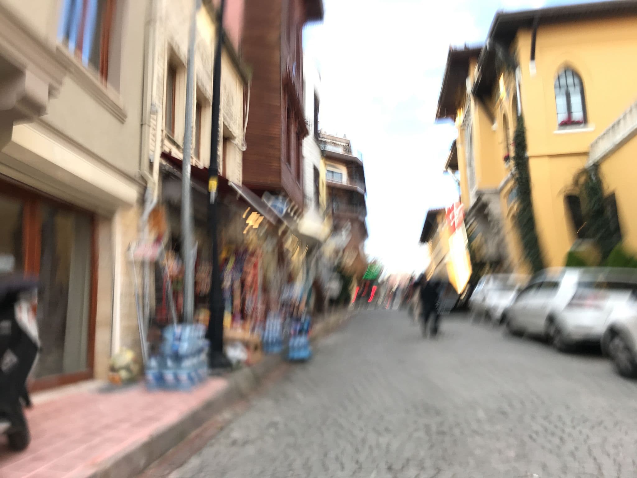 Street view near Aya Sultanahmet Hotel, Sultanahmet
