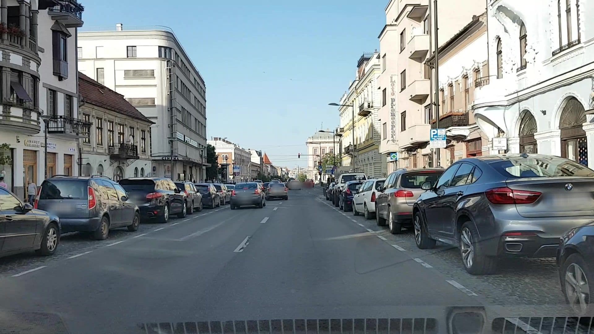 Street view near Central Hostel Cluj, Cluj-Napoca