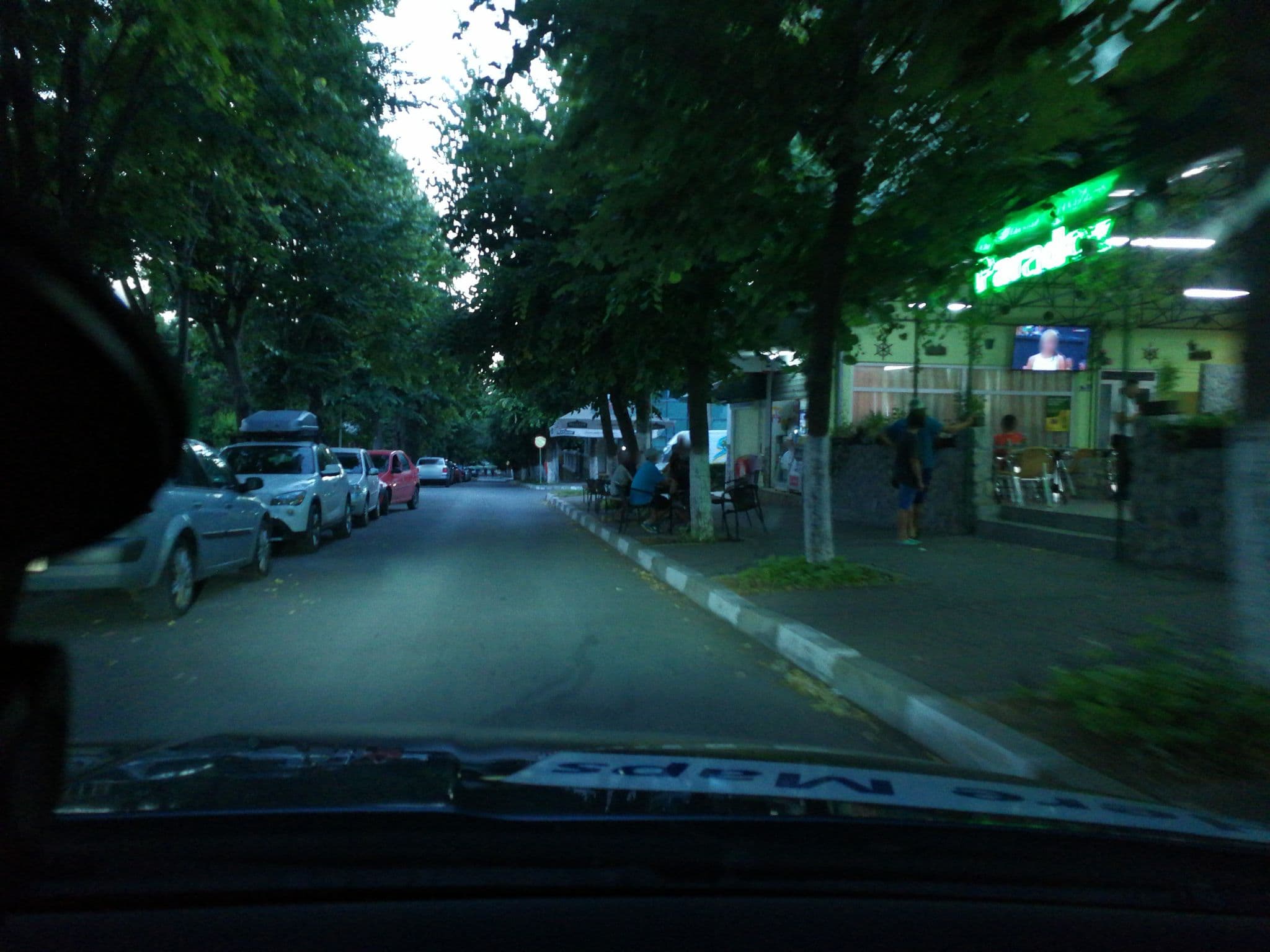 Street view near Complex Leul De Mare, Eforie Sud